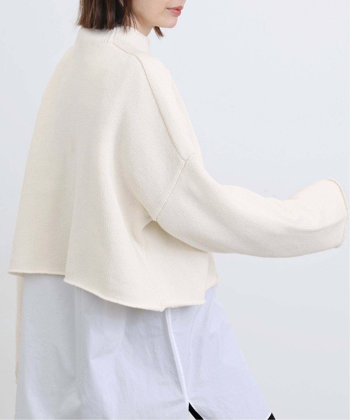 Short Knit Pullover（ニット／セーター）｜L 
