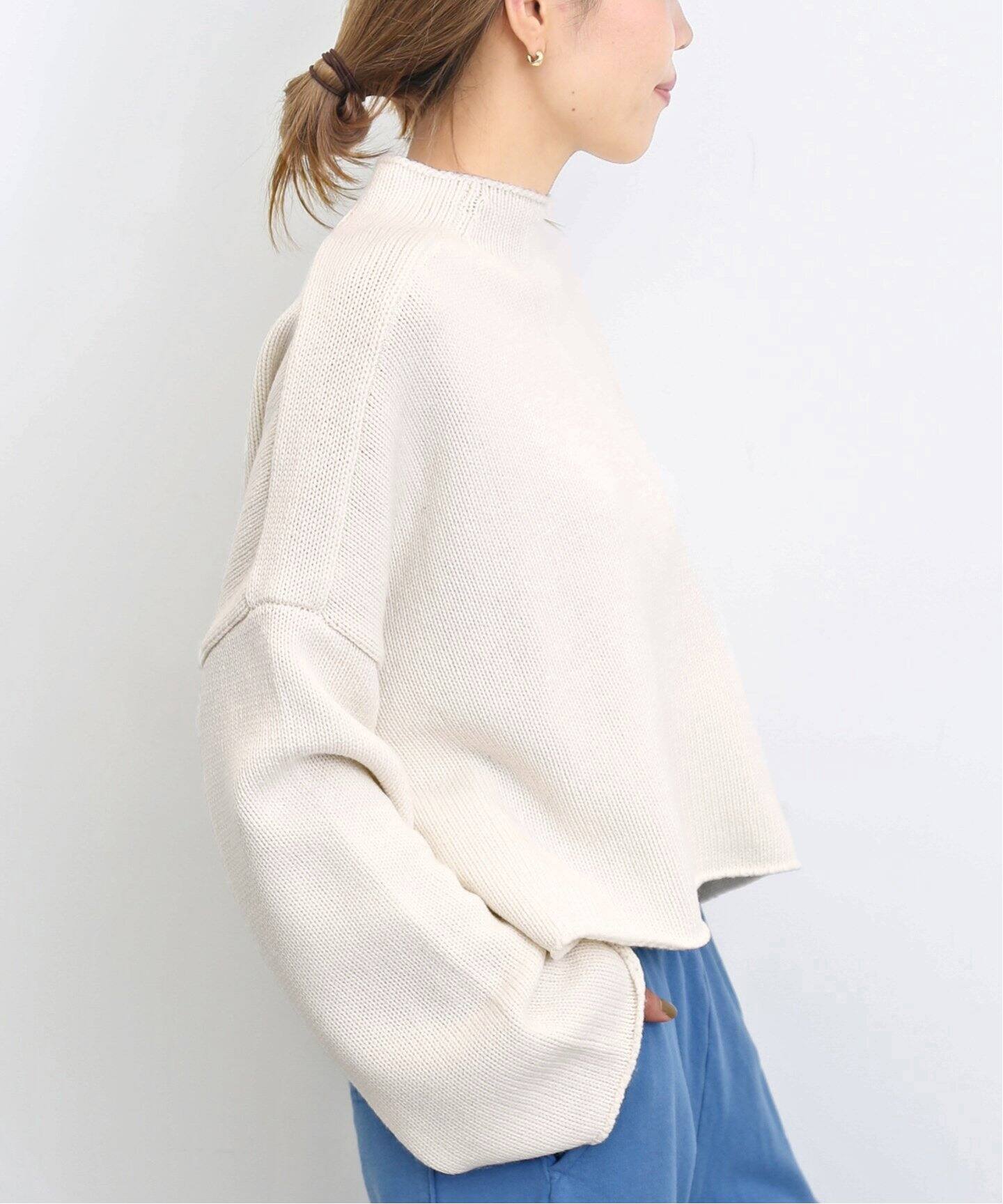 Short Knit Pullover（ニット／セーター）｜L