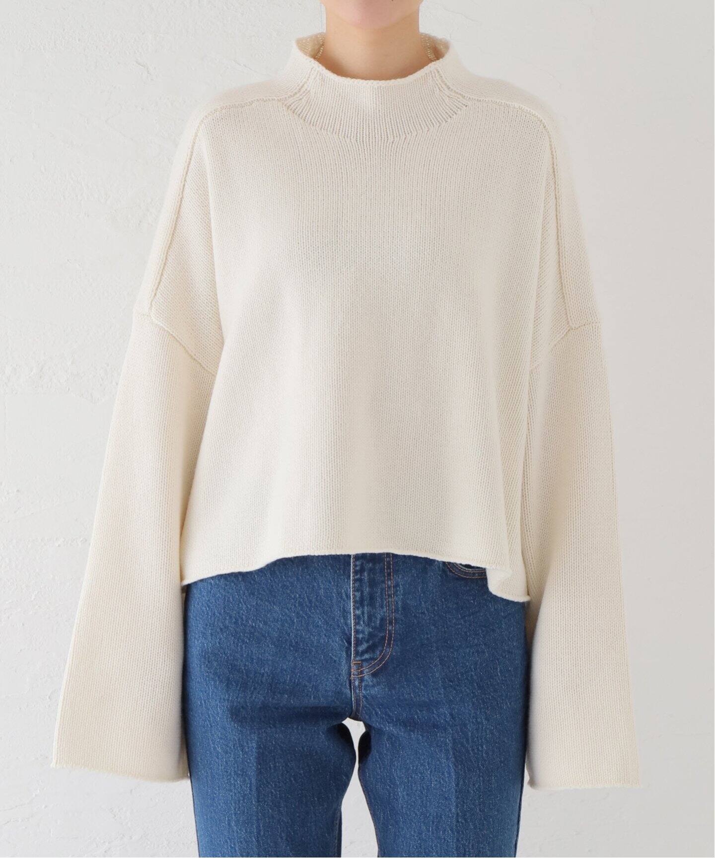 Short Knit Pullover（ニット／セーター）｜L 