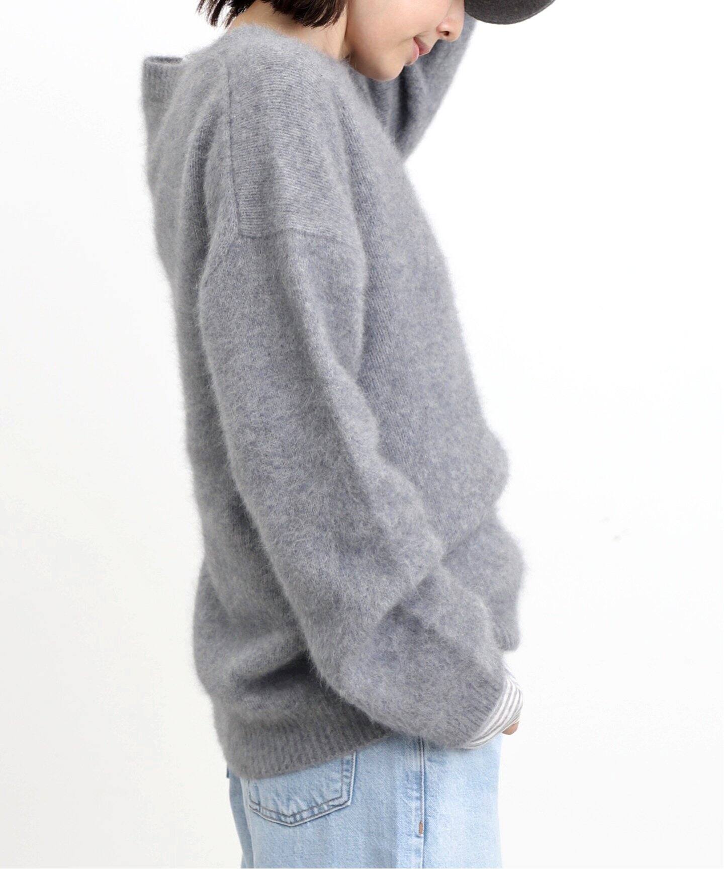 Raccoon Mohair Knit（ニット／セーター）｜L 