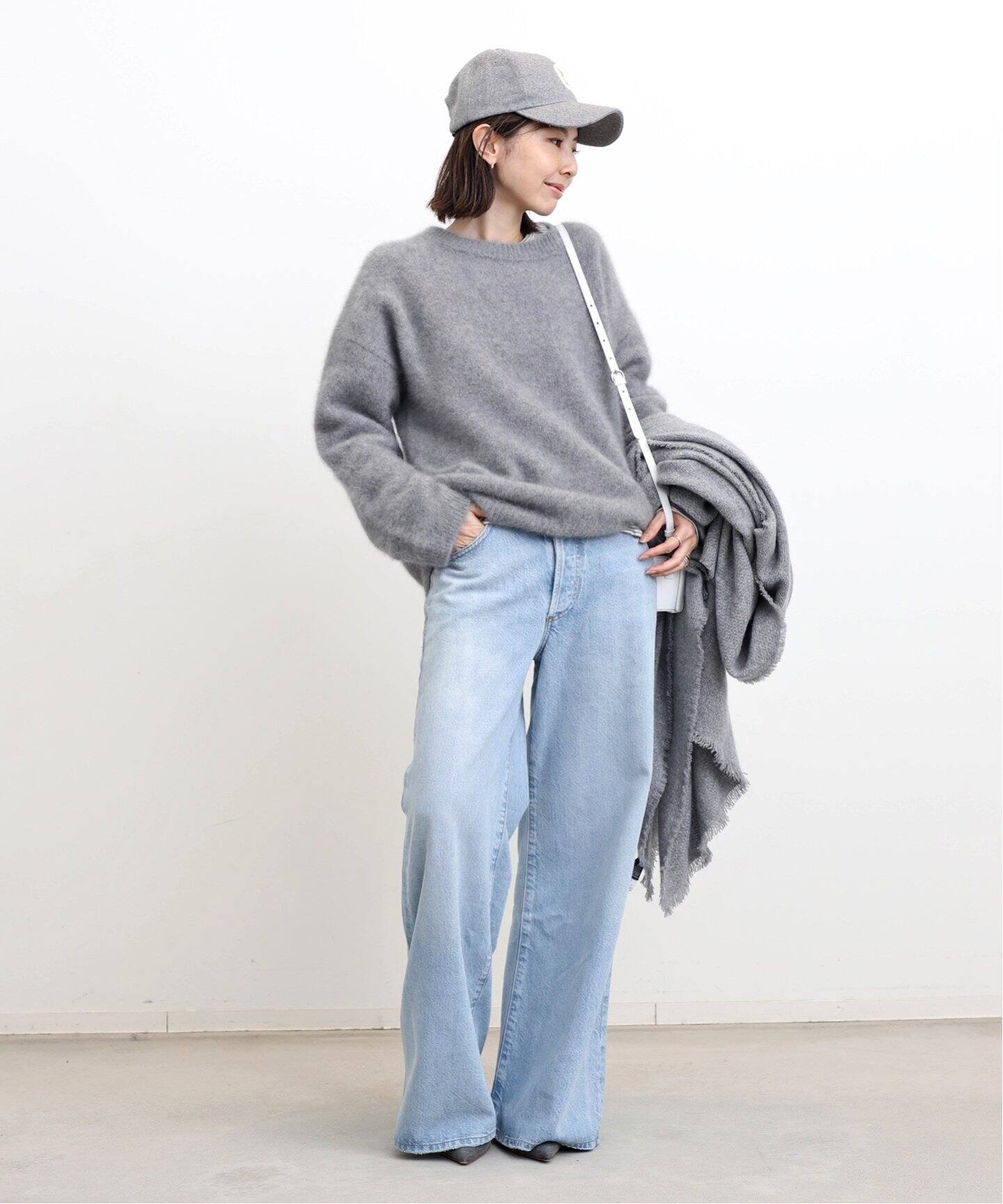 Raccoon Mohair Knit（ニット／セーター）｜L 