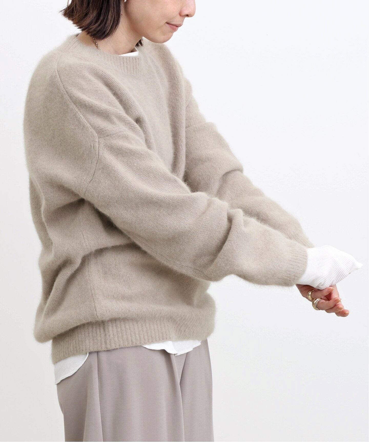 Raccoon Mohair Knit（ニット／セーター）｜L 