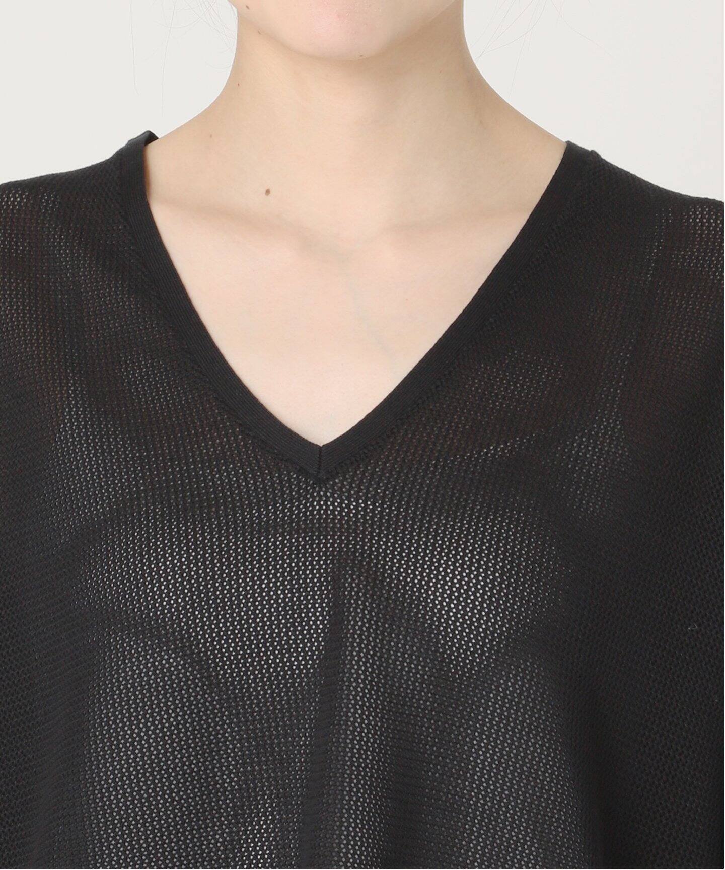 PIMA COTTON SILK VNECK KNIT（ニット／セーター）｜L