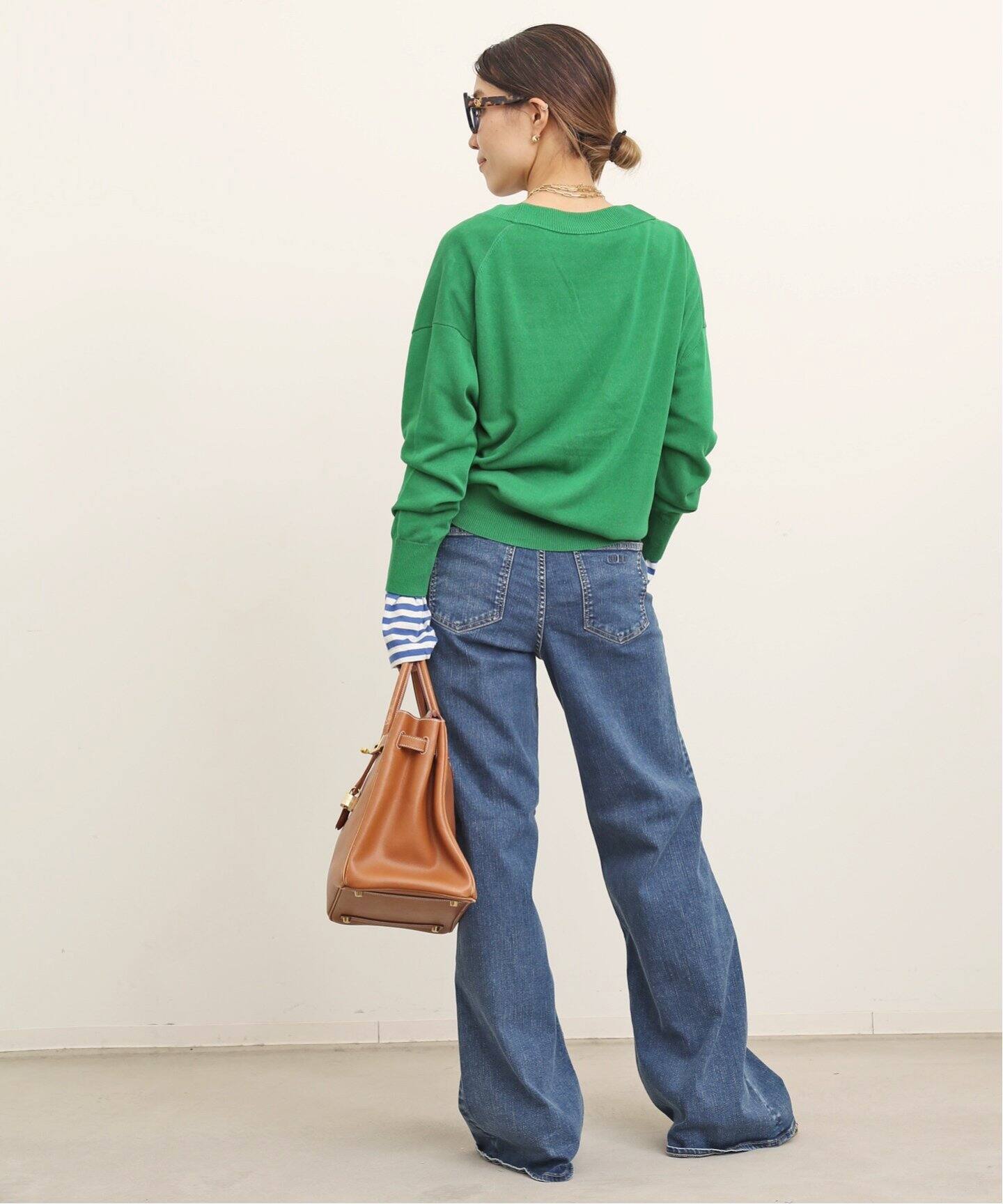 Oversize Linen Cardigan（カーディガン）｜L