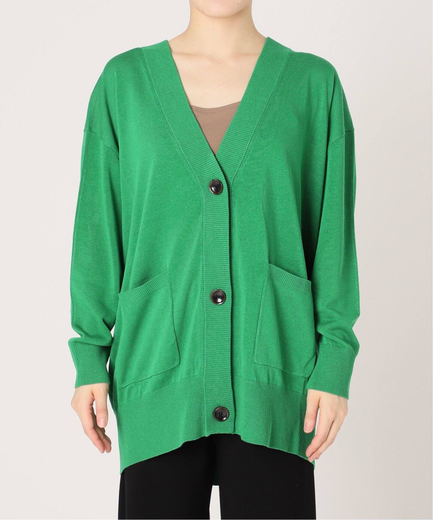 Oversize Linen Cardigan（カーディガン）｜L 