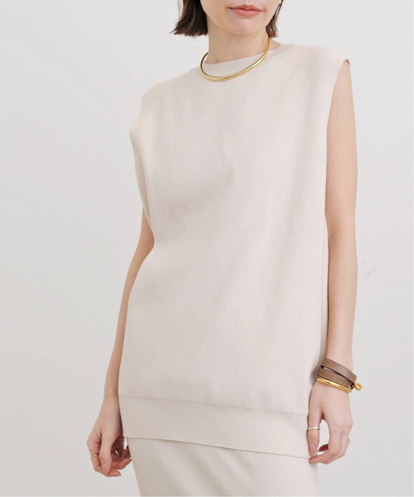 Knit Vest（ニット／セーター）｜L