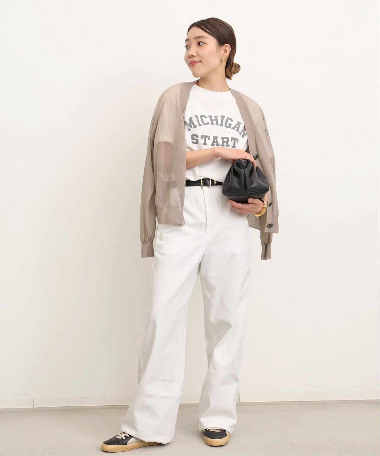 Sheer Cardigan（カーディガン）｜L 