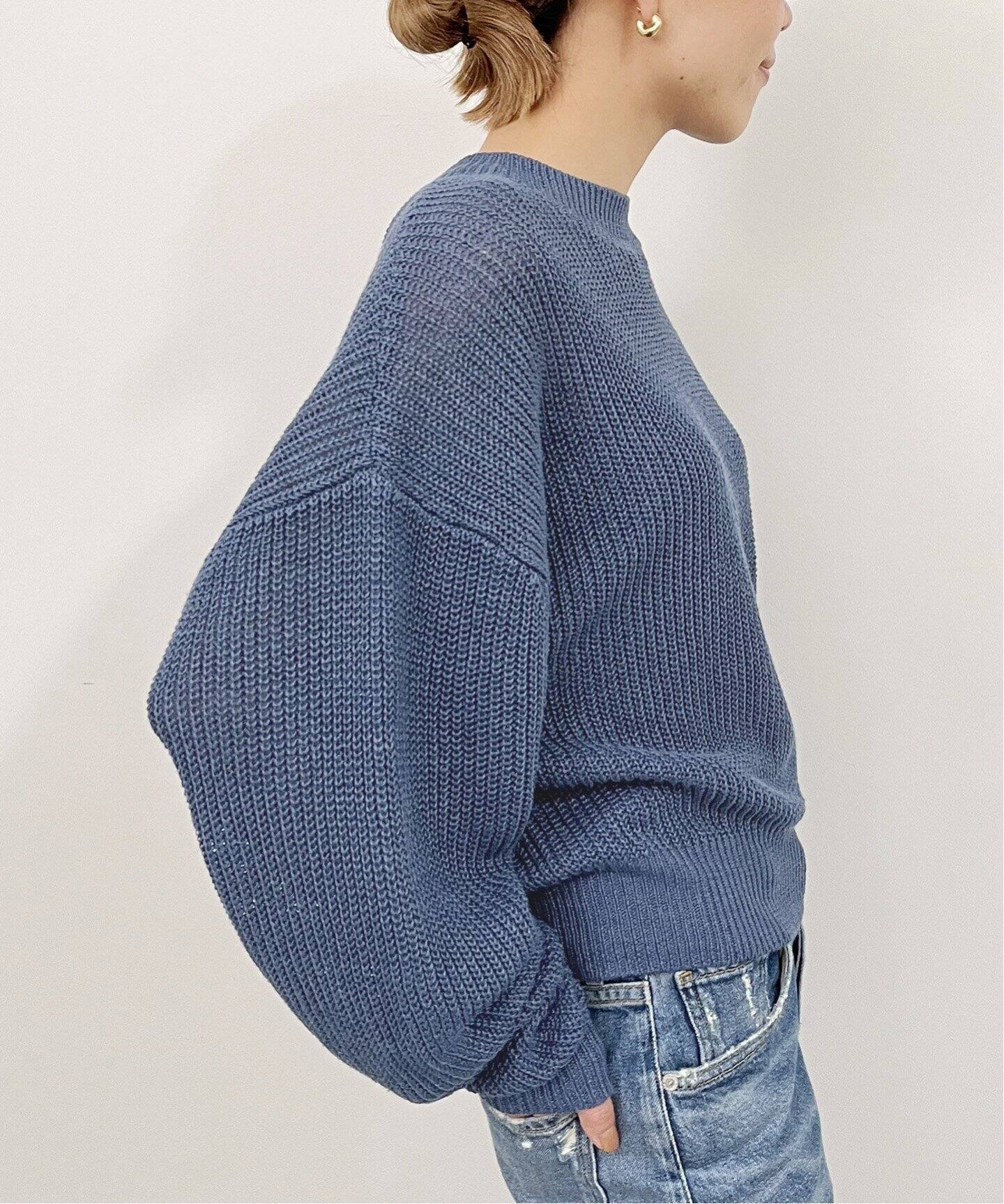 LINEN BOYS KNIT（ニット／セーター）｜L