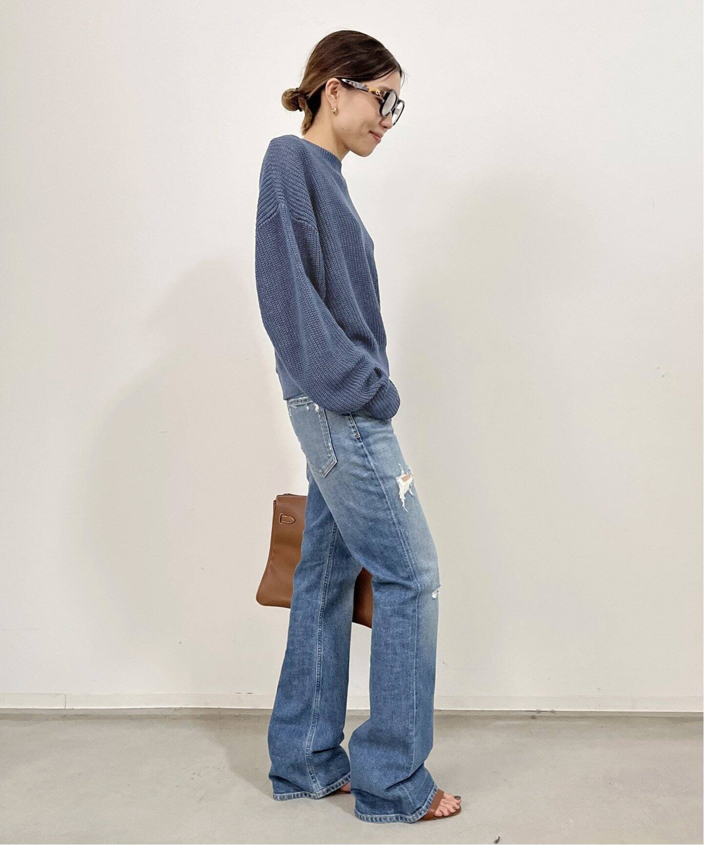 LINEN BOYS KNIT（ニット／セーター）｜L