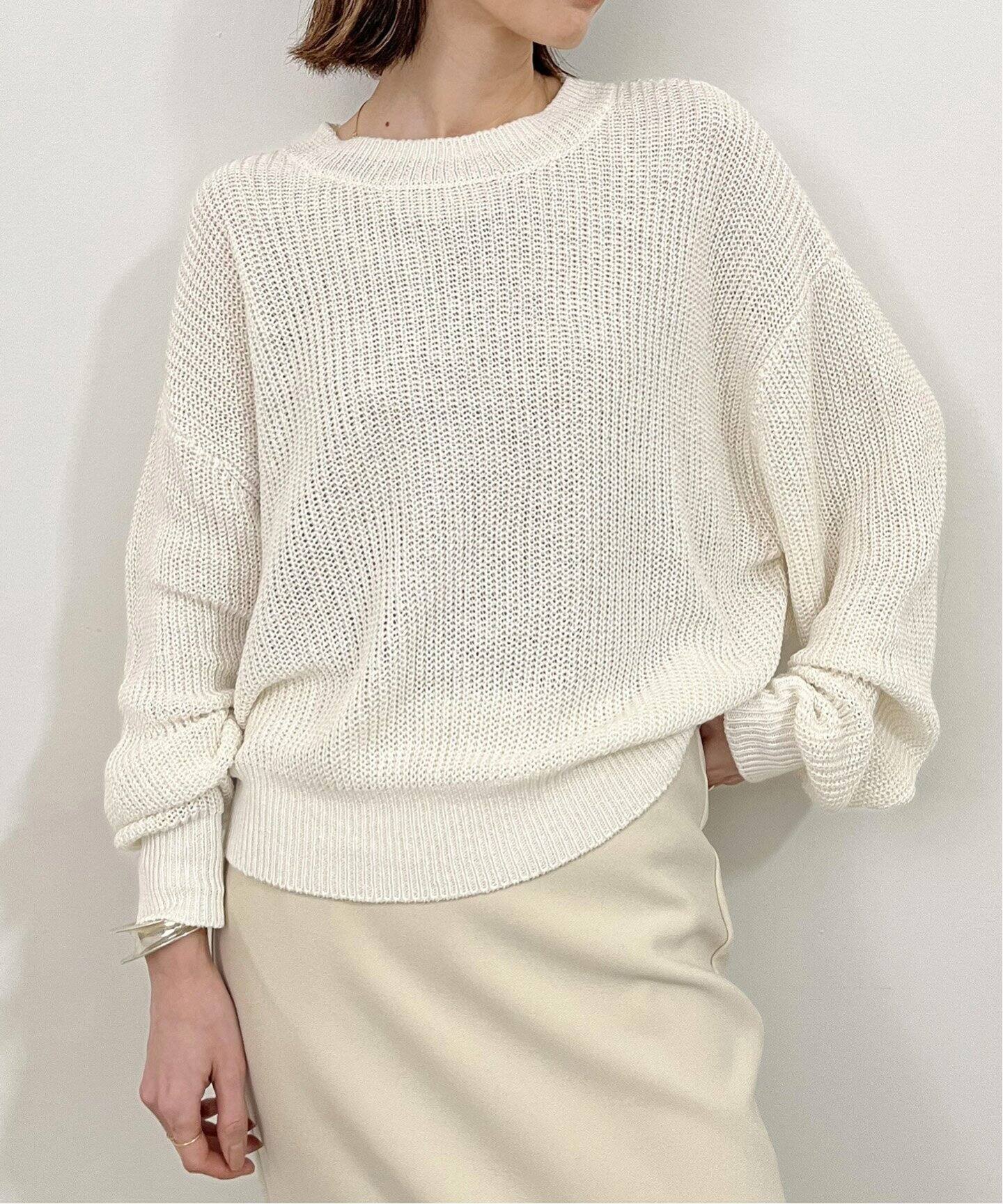LINEN BOYS KNIT（ニット／セーター）｜L 