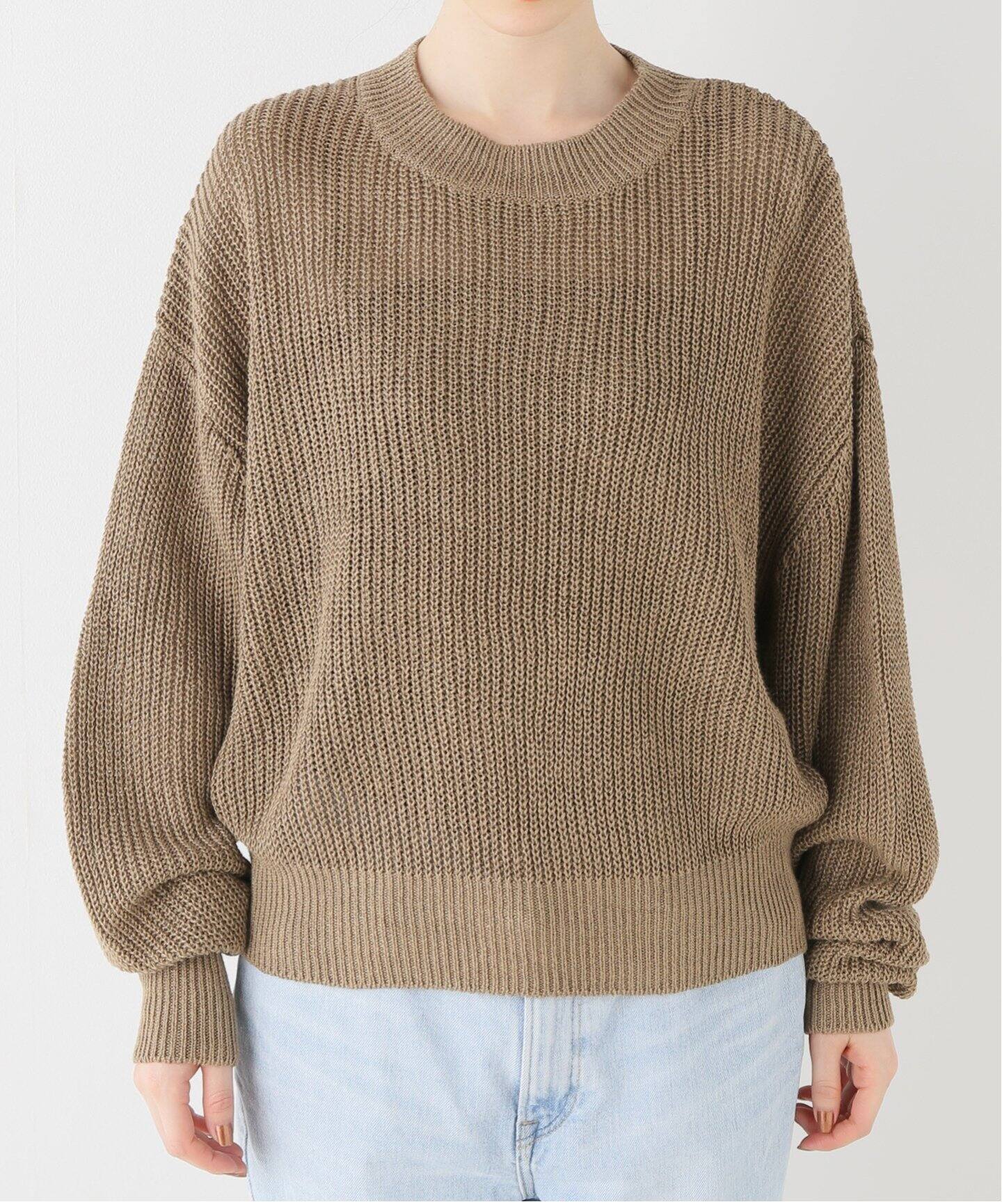LINEN BOYS KNIT（ニット／セーター）｜L
