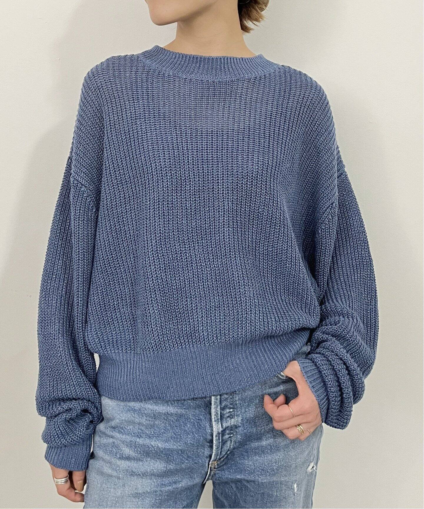 LINEN BOYS KNIT（ニット／セーター）｜L 