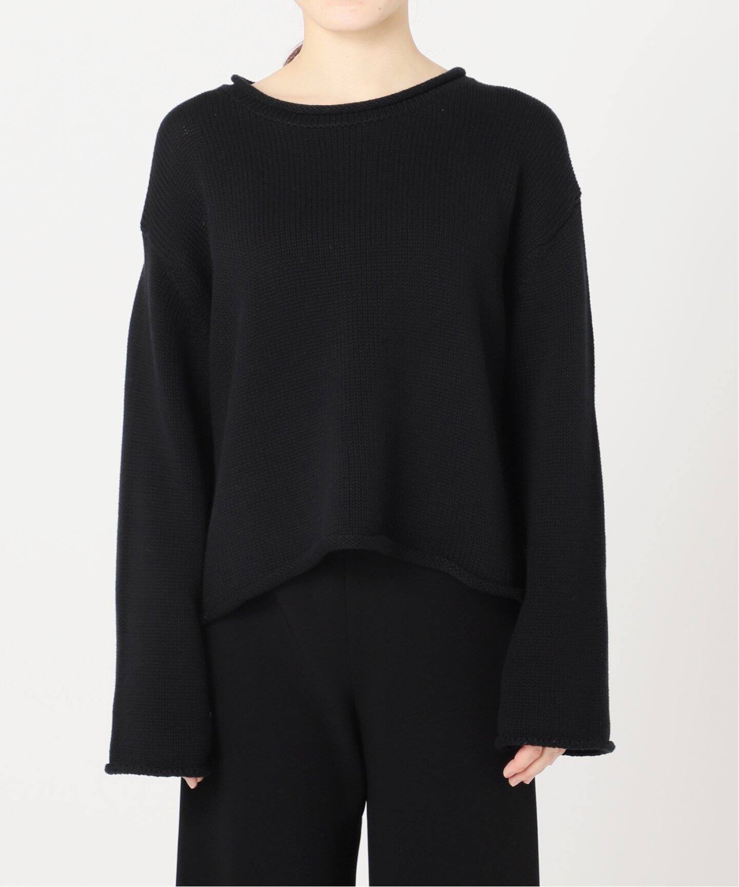 Rollup Knit Pullover（ニット／セーター）｜L 
