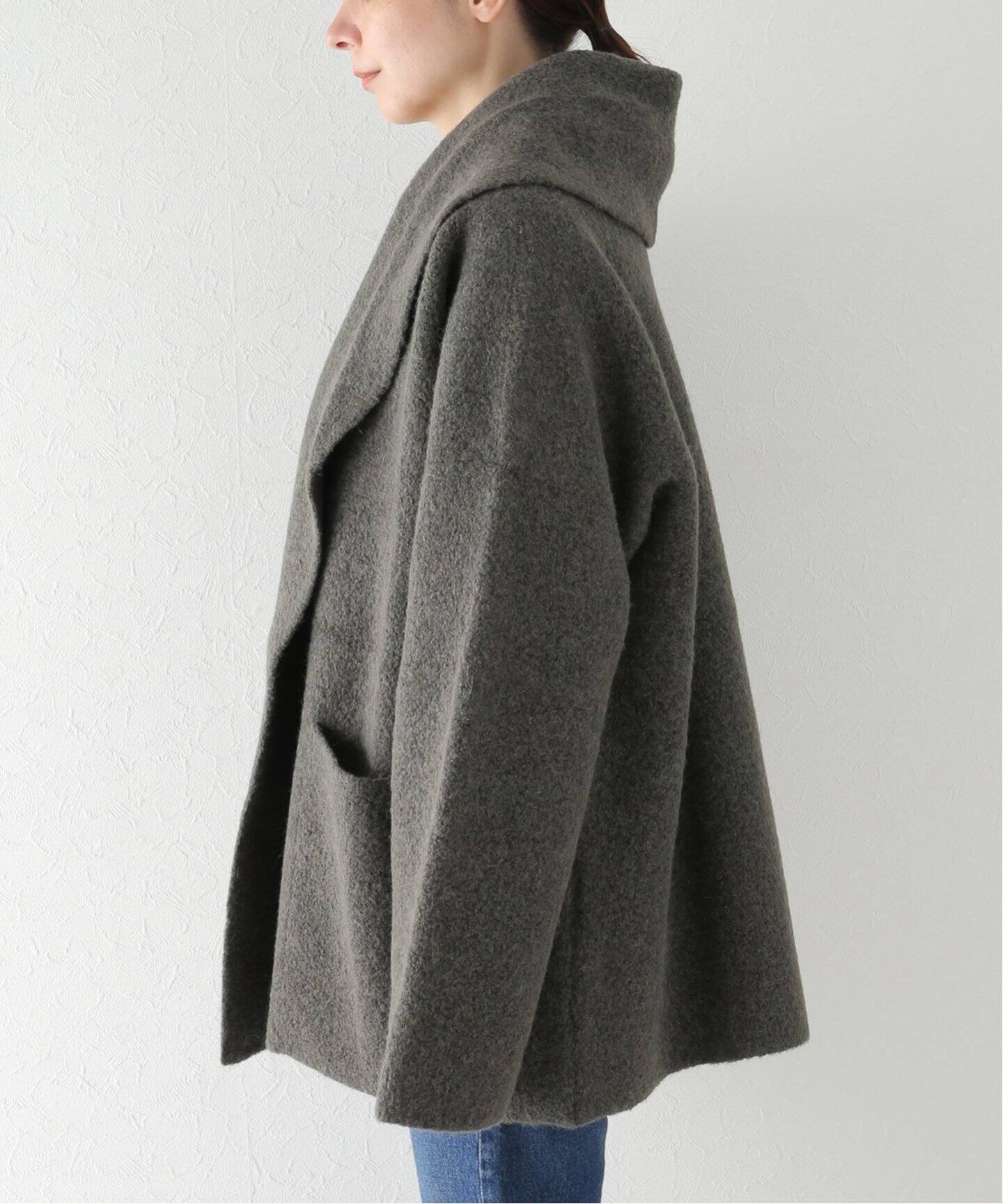 LAUREN MANOOGIAN/ローレン マヌージアン】DOUBLE FACE COAT（ニット  