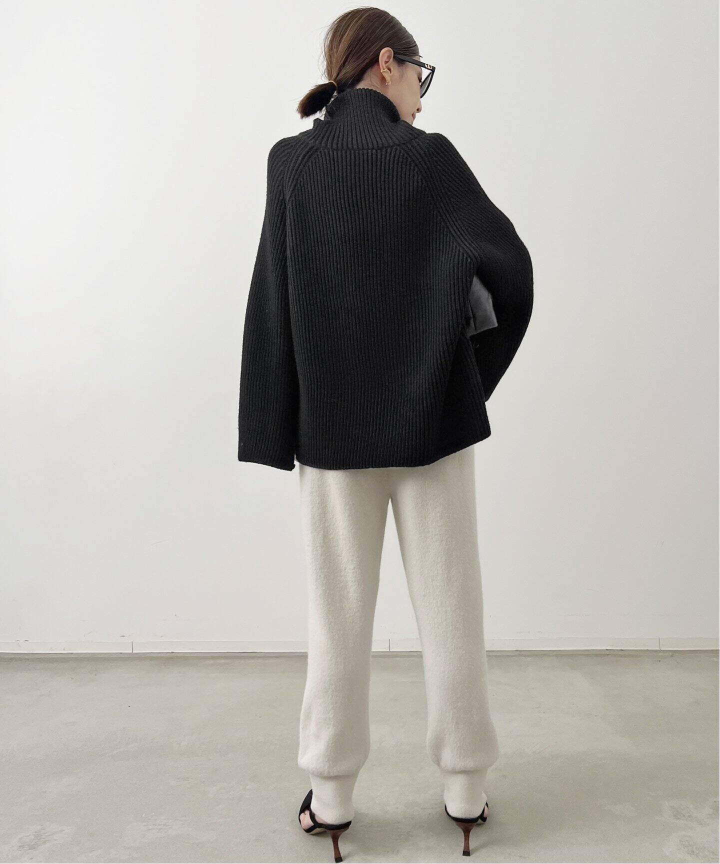 MARK KENLY DOMINO TAN /マークケンリードミノタン】TURTLE NECK KNIT  