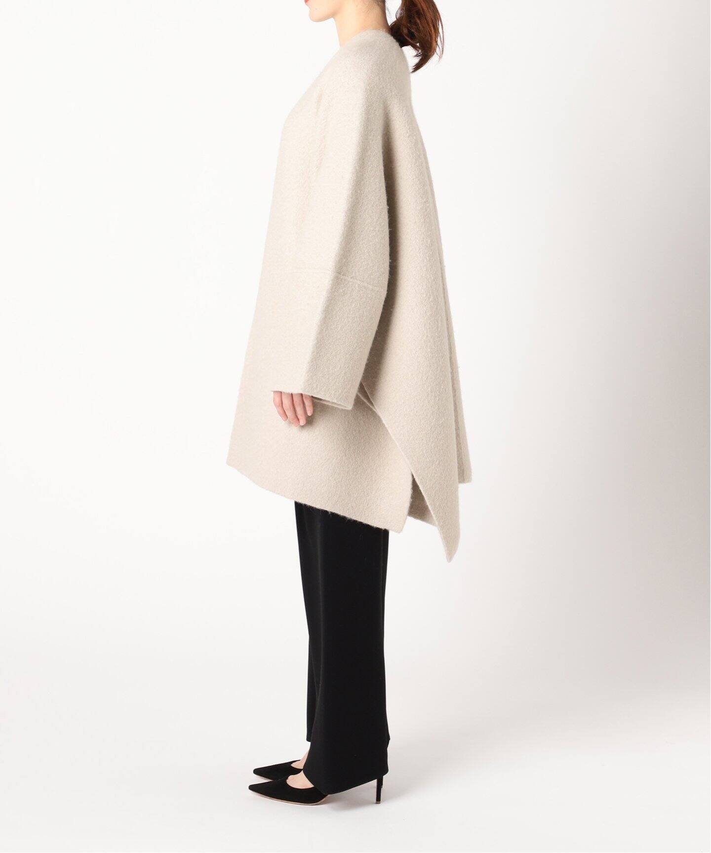 LAUREN MANOOGIAN/ローレン マヌージアン】KNIT MANTE CARDIGAN 