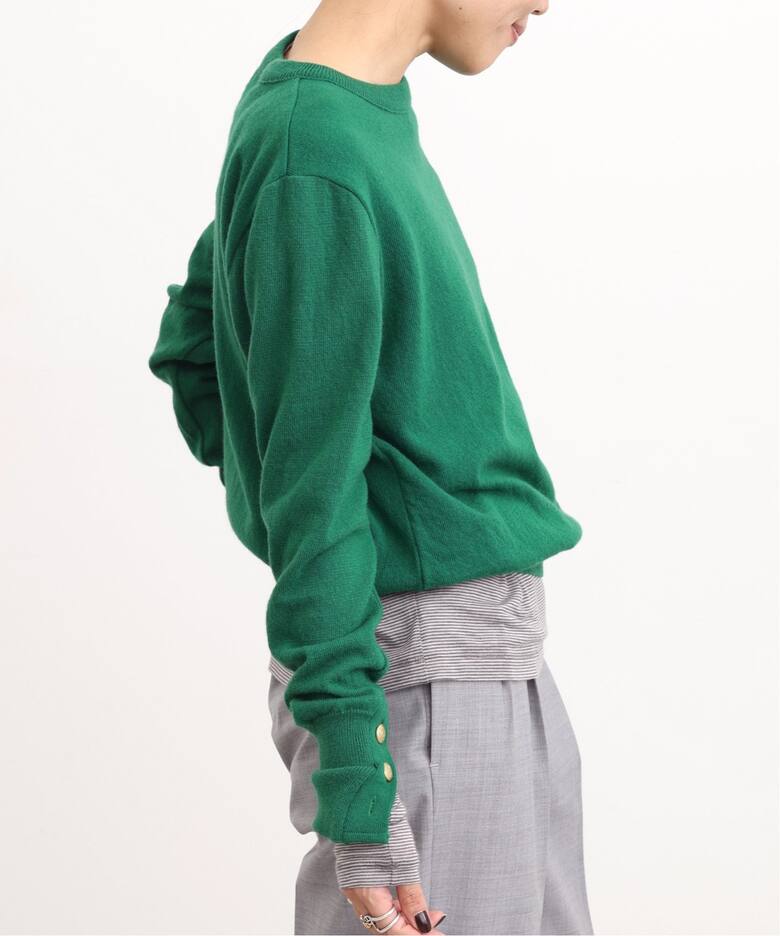 LES PRAIRIES DE PARIS/レプレリード パリ】 CREW NECK KNIT（ニット 