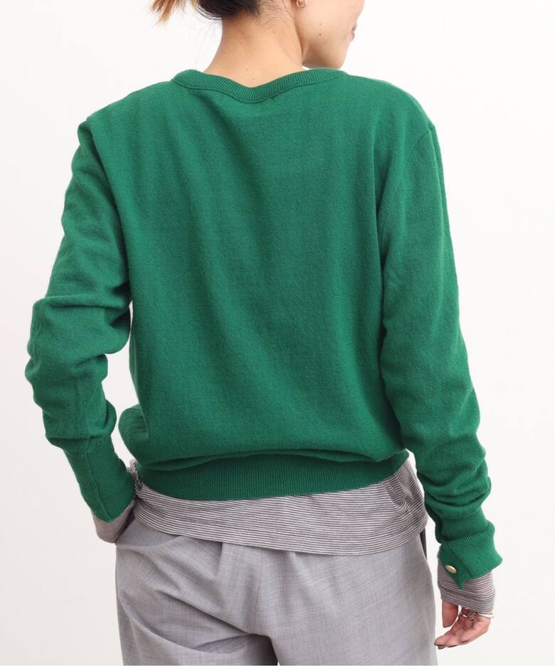 LES PRAIRIES DE PARIS/レプレリード パリ】 CREW NECK KNIT（ニット 