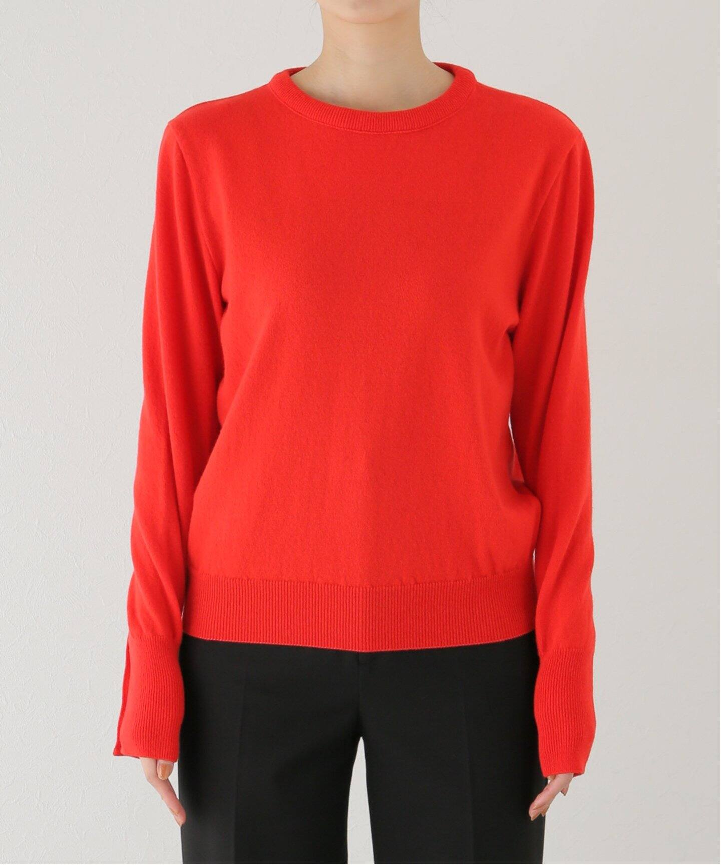 LES PRAIRIES DE PARIS/レプレリード パリ】 CREW NECK KNIT（ニット 