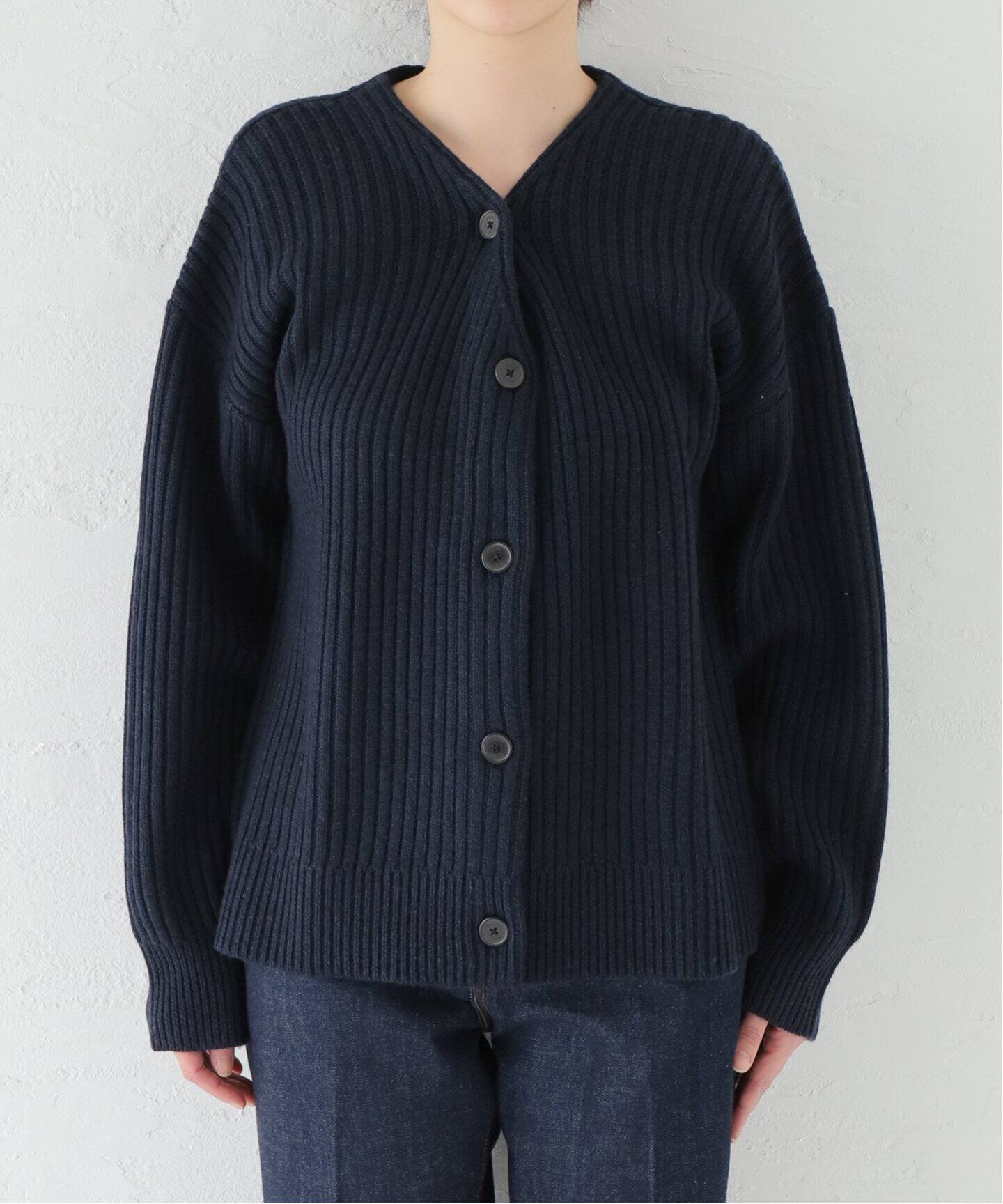 MARK KENLY DOMINO TAN /マークケンリードミノタン】Chunky Cardigan  