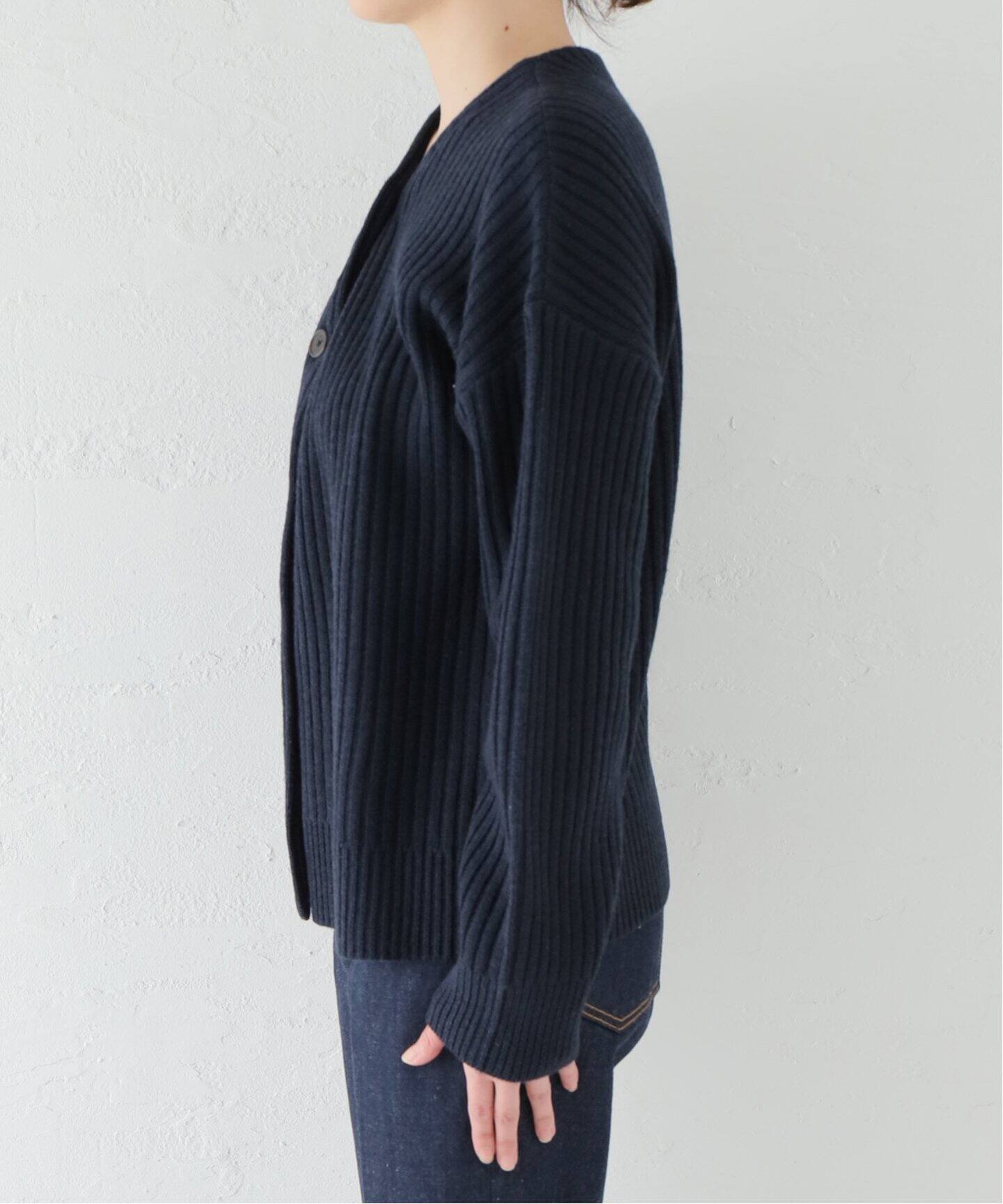 MARK KENLY DOMINO TAN /マークケンリードミノタン】Chunky Cardigan  