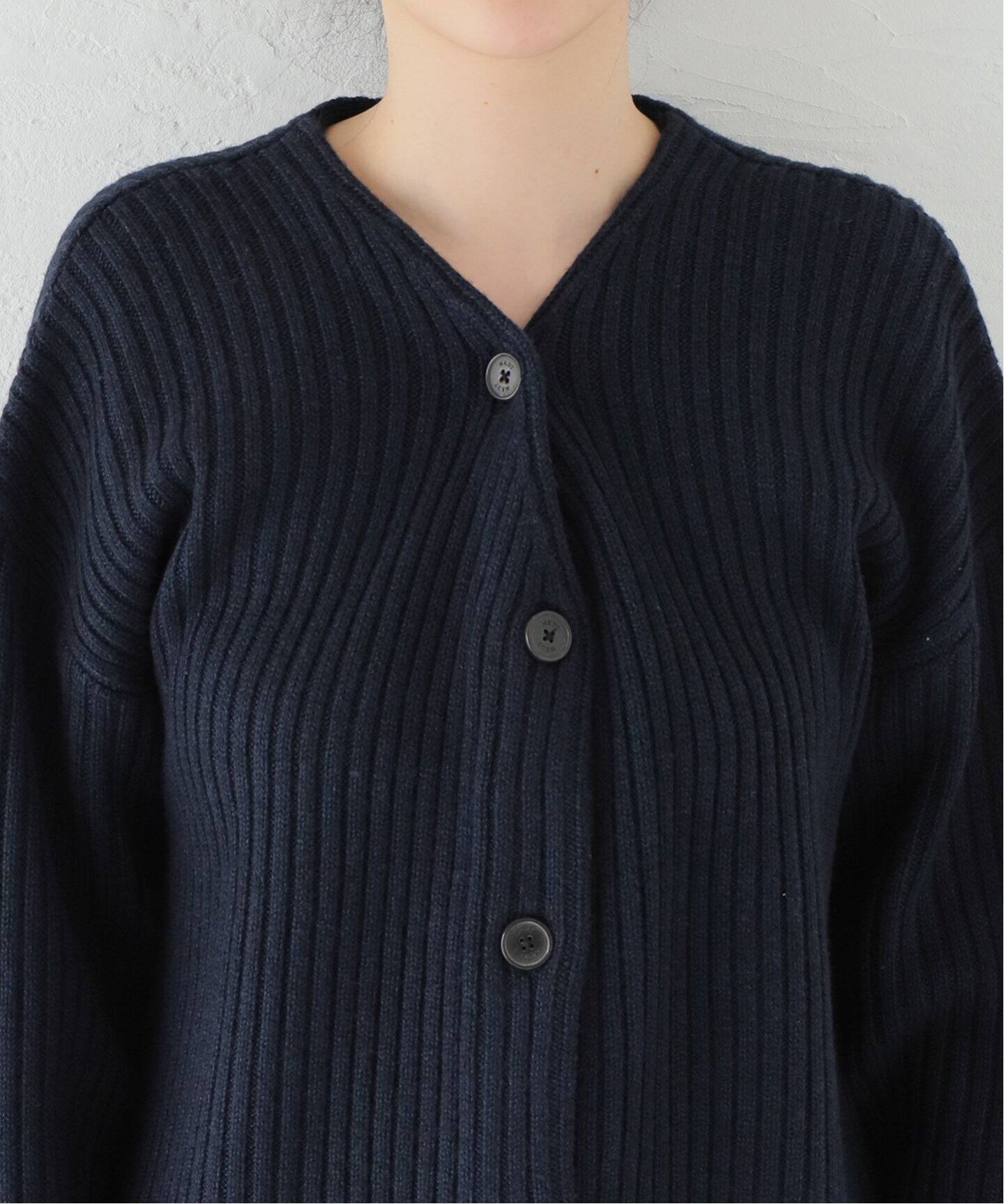 MARK KENLY DOMINO TAN /マークケンリードミノタン】Chunky Cardigan  