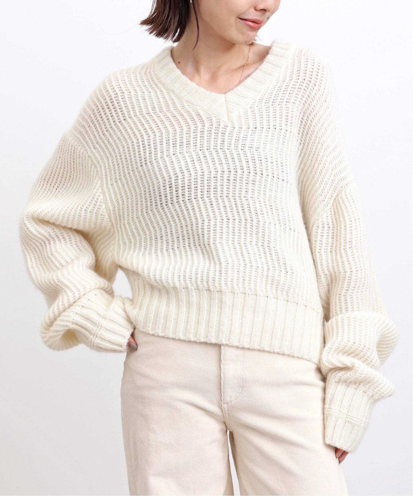 アパルトモン購入 フィリッパコー 23AW ストラクチャーニットセーター 