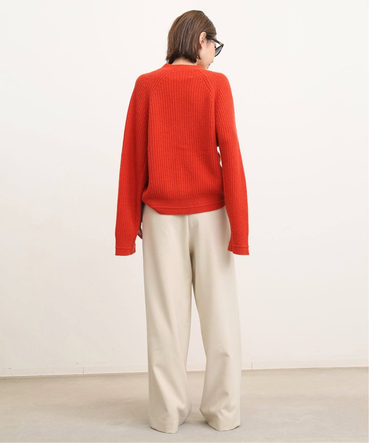 MARIA McMANUS/マリアマクマナス】COCOON SPLIT SLEEVE CARDIGAN 