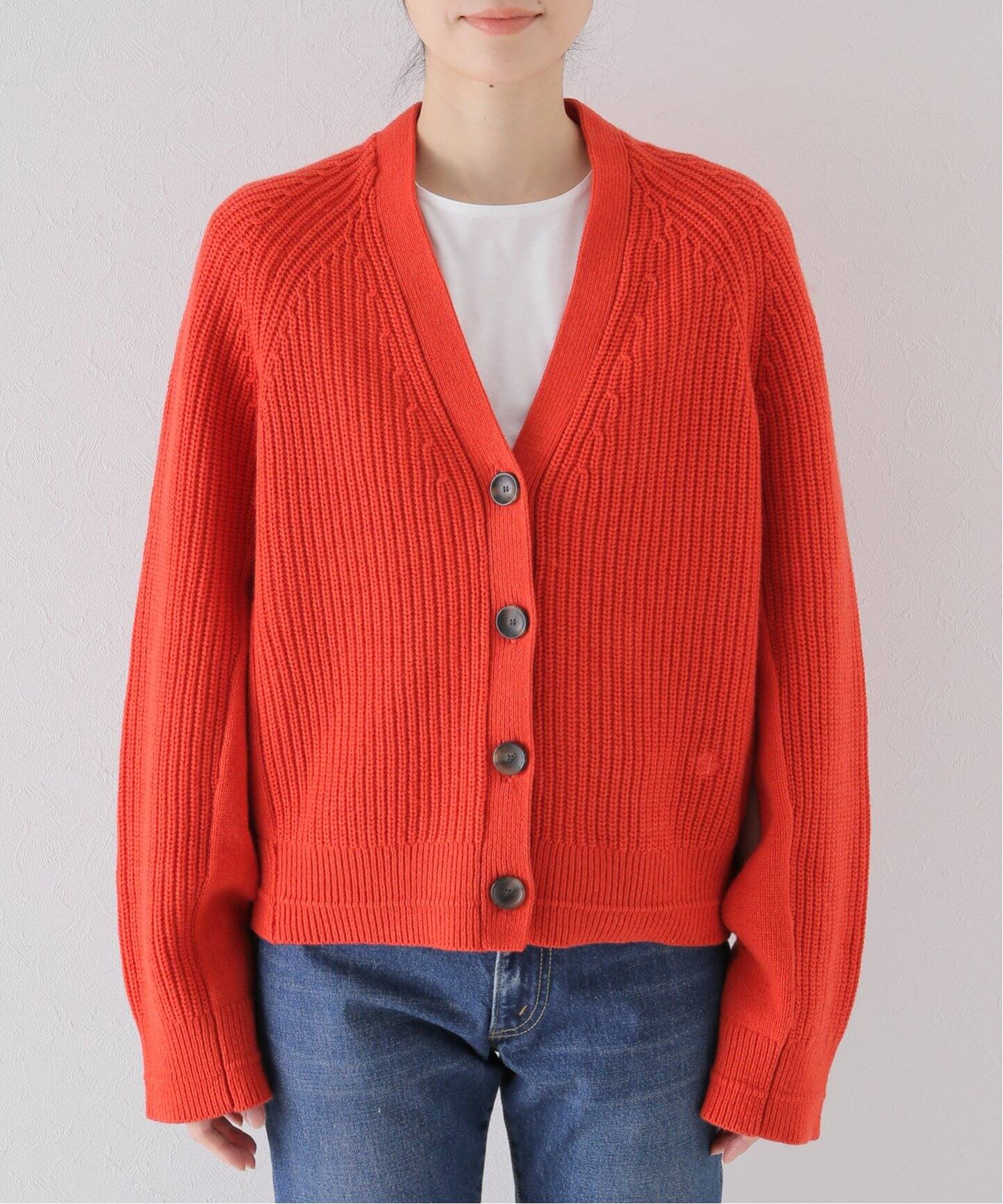 MARIA McMANUS/マリアマクマナス】COCOON SPLIT SLEEVE CARDIGAN  