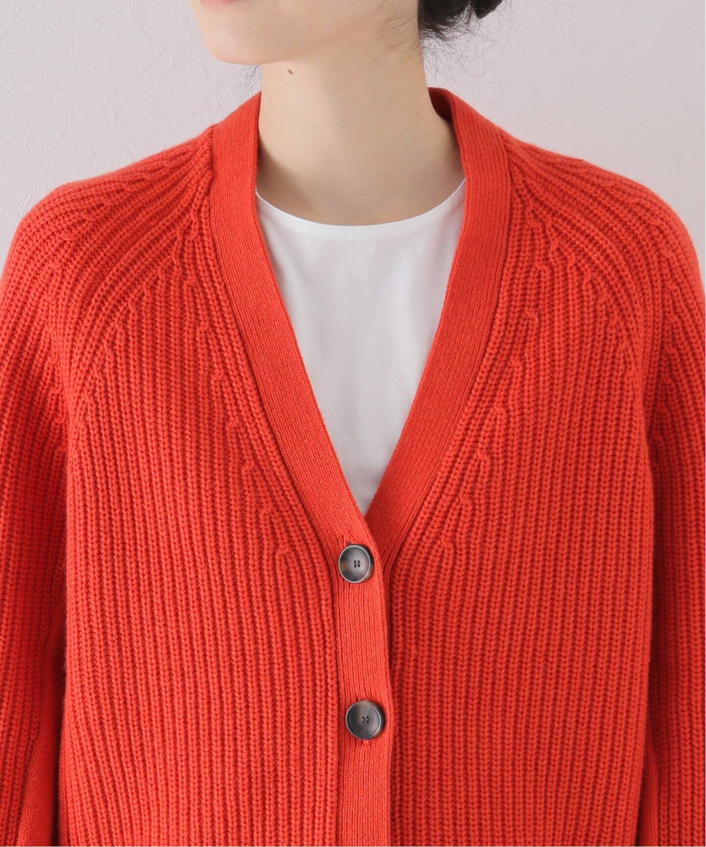 MARIA McMANUS/マリアマクマナス】COCOON SPLIT SLEEVE CARDIGAN 