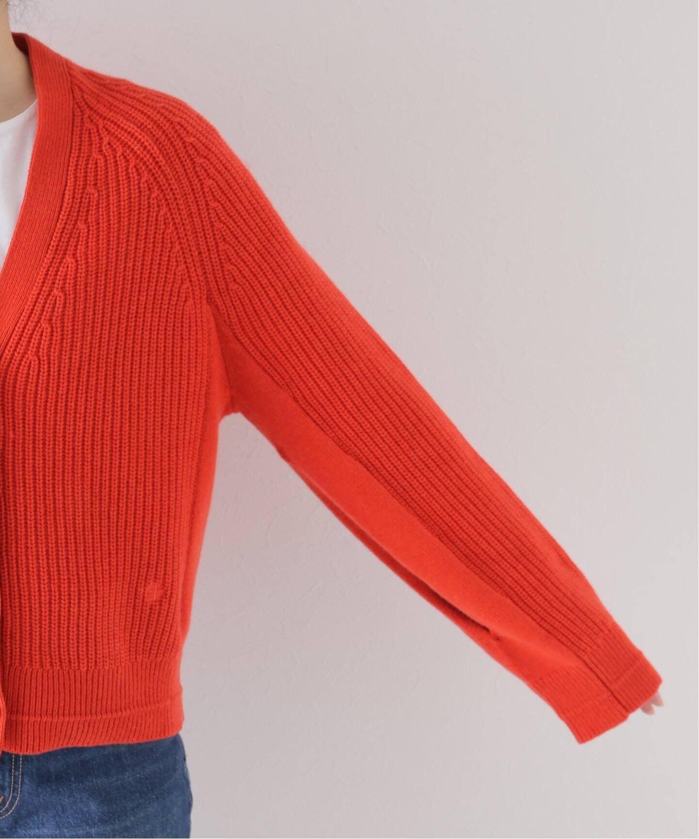 MARIA McMANUS/マリアマクマナス】COCOON SPLIT SLEEVE CARDIGAN 