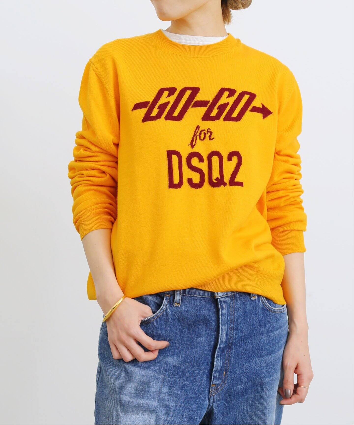 DSQUARED2/ディースクエアード】GO GO 4 DSQ2 SWEATER（ニット 