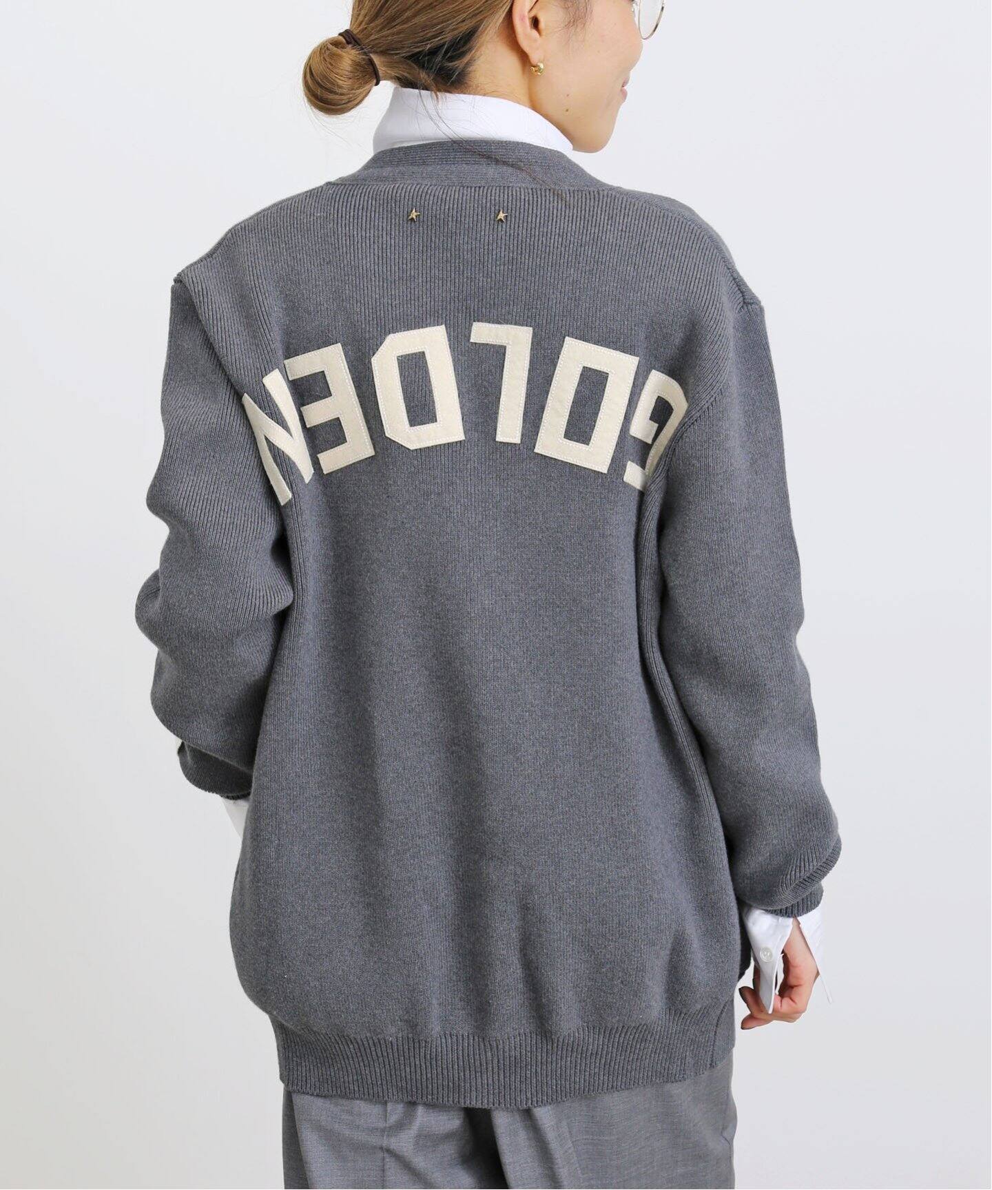 GOLDEN GOOSE/ゴールデングース】GOLDEN KNIT CARDIGAN（カーディガン  