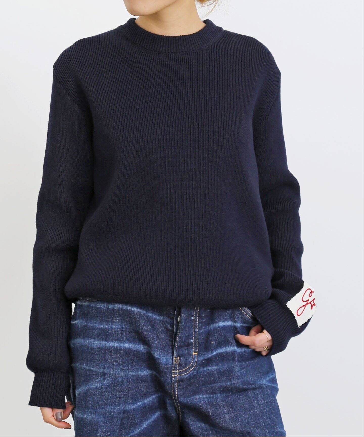 GOLDEN GOOSE/ゴールデングース】GOLDEN BF KNIT（ニット／セーター 
