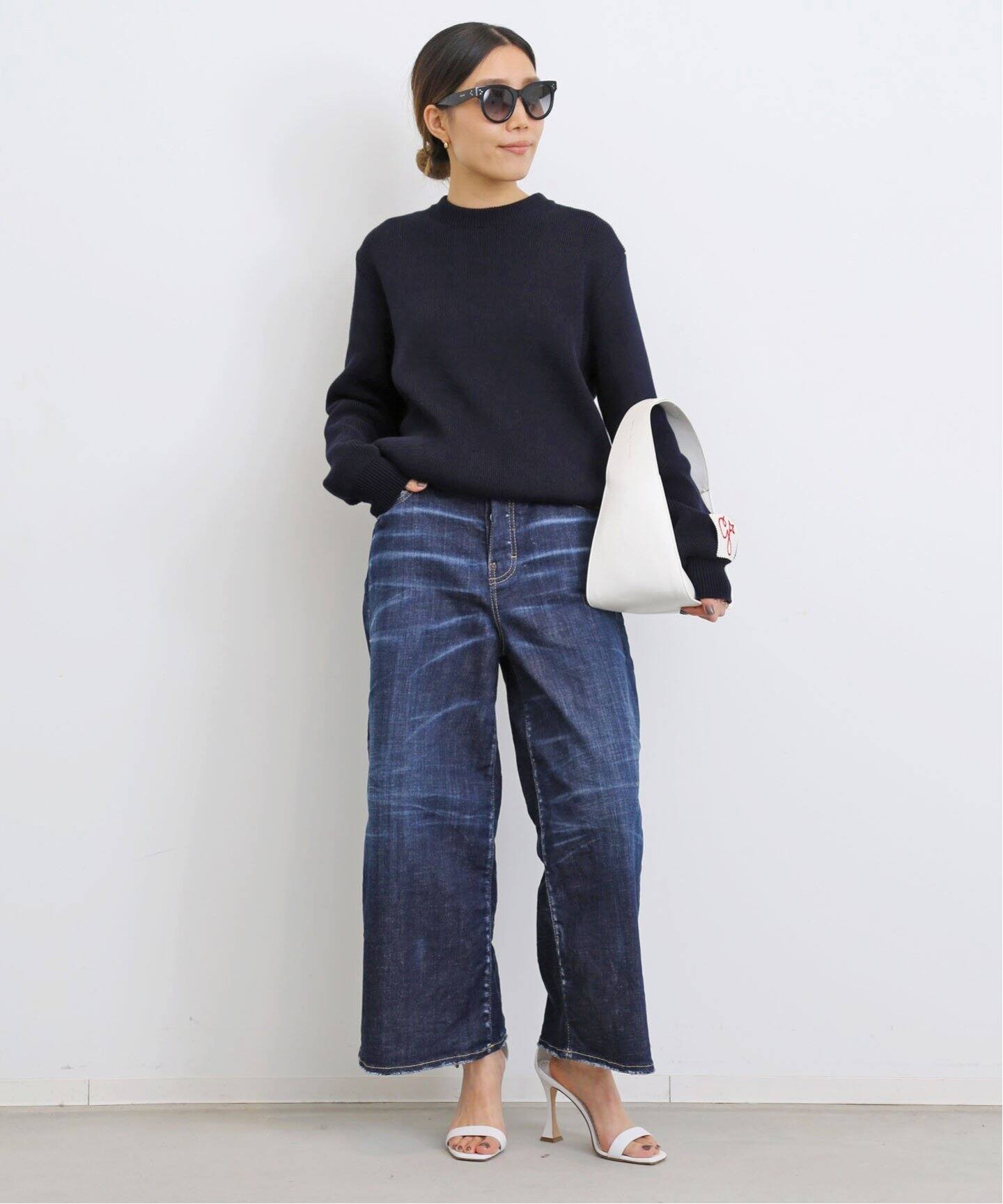 GOLDEN GOOSE/ゴールデングース】GOLDEN BF KNIT（ニット／セーター 