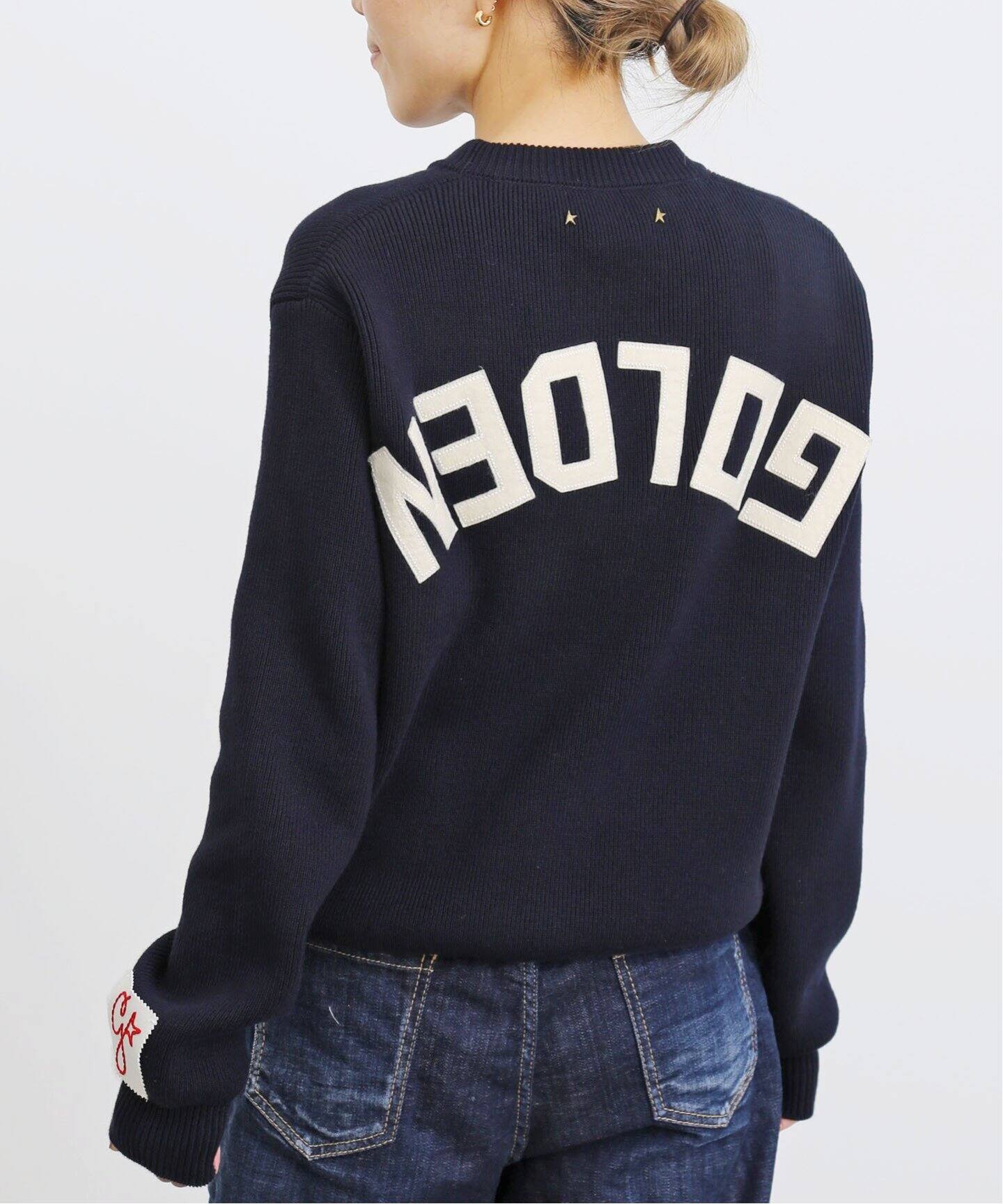 GOLDEN GOOSE/ゴールデングース】GOLDEN BF KNIT（ニット／セーター  