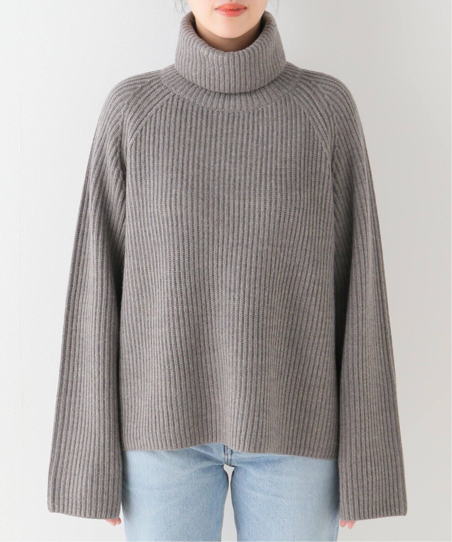 MARK KENLY DOMINO TAN/マークケンリードミノタン】 Turtle Neck Knit  