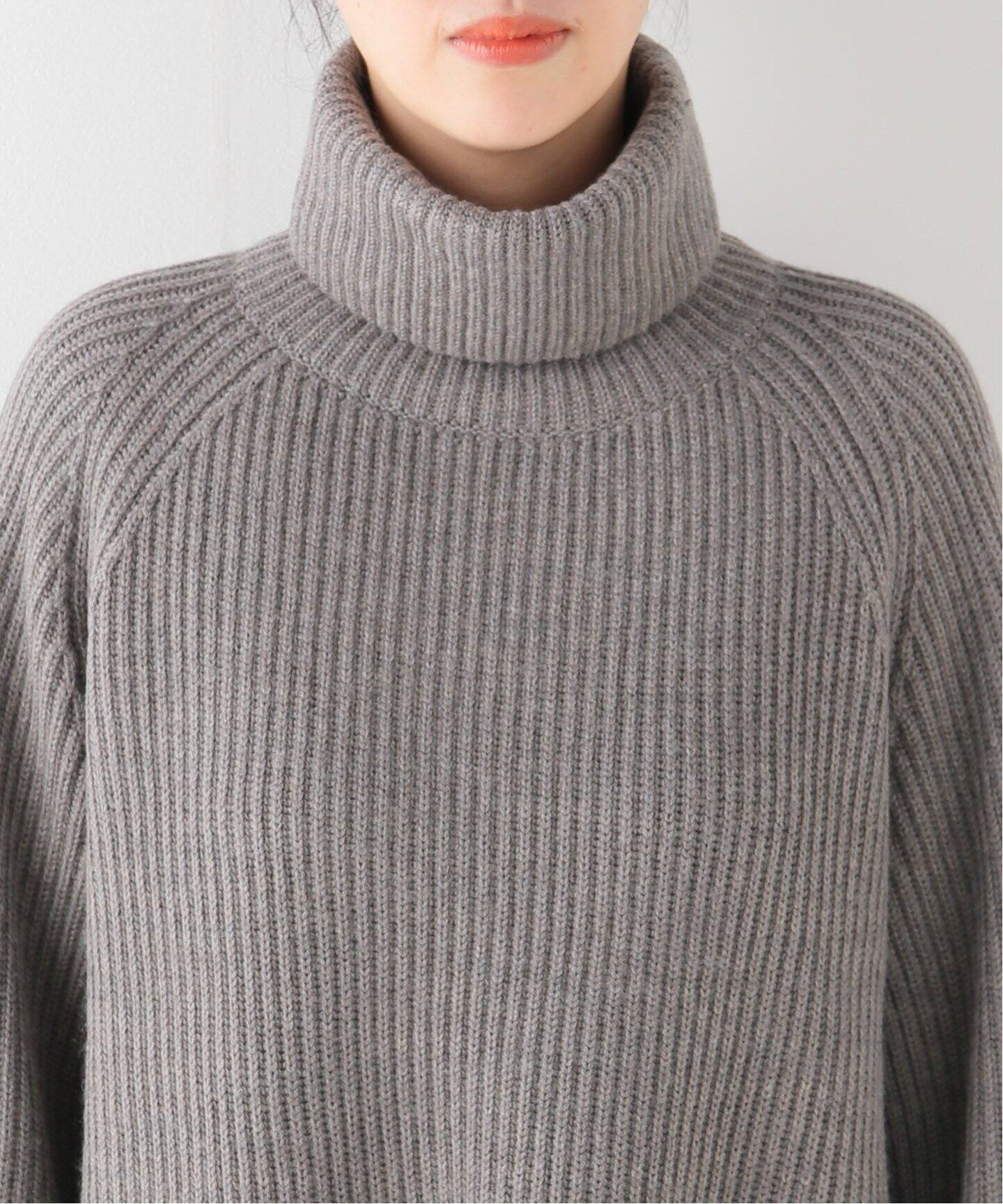 MARK KENLY DOMINO TAN/マークケンリードミノタン】 Turtle Neck Knit  
