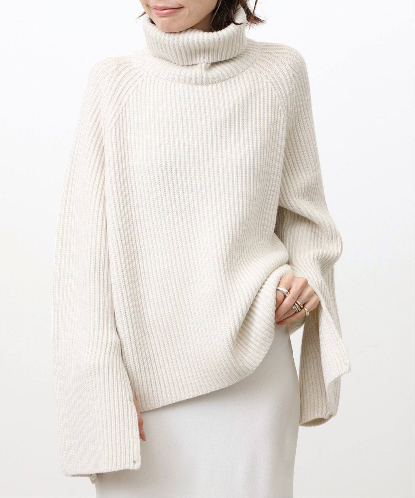 MARK KENLY DOMINO TAN/マークケンリードミノタン】 Turtle Neck Knit  