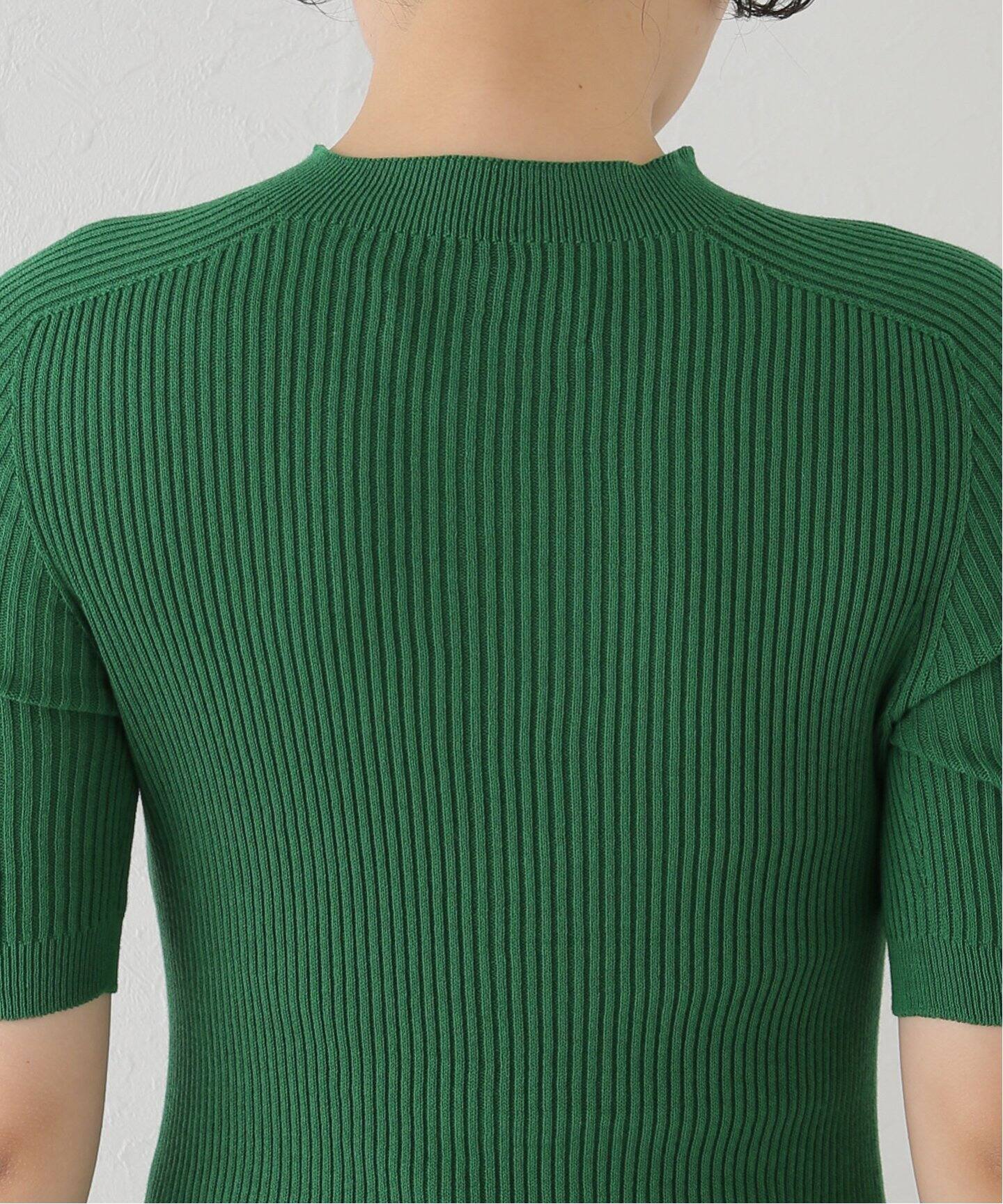 UNION LAUNCH/ユニオンランチ】BOAT NECK RIB KNIT（ニット／セーター  
