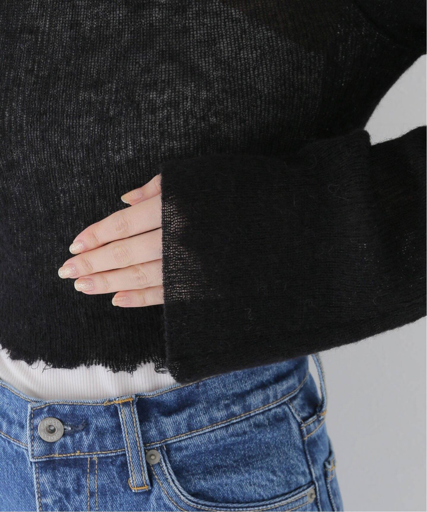 HAIKURE/ハイクレ】 ELY KNIT（ニット／セーター）｜L