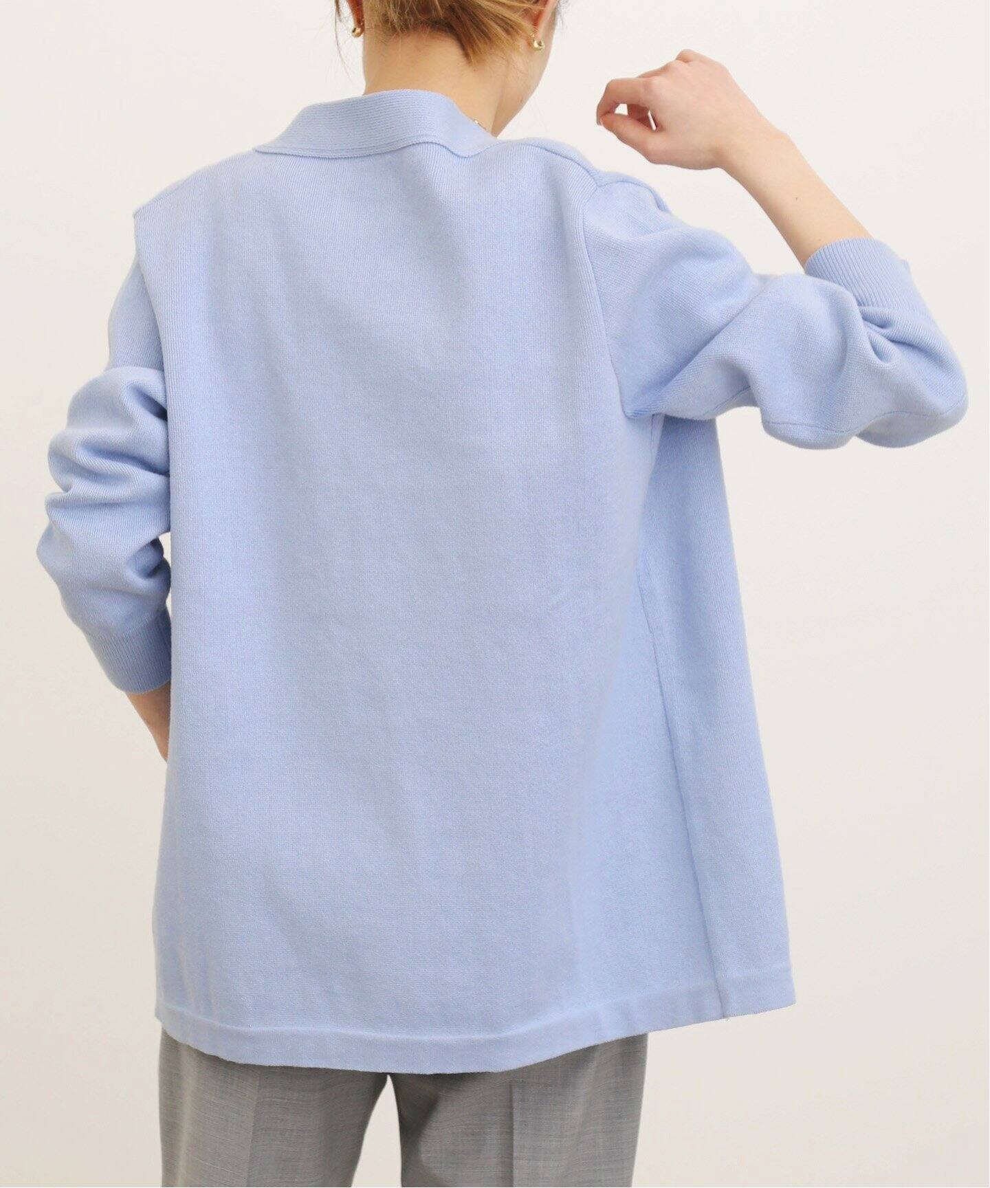 MADISONBLUE/マディソンブルー】BIG CARDIGAN COTTON（ニット  