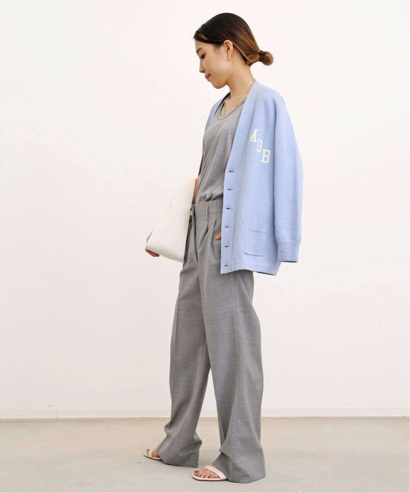 MADISONBLUE/マディソンブルー】BIG CARDIGAN COTTON（ニット  