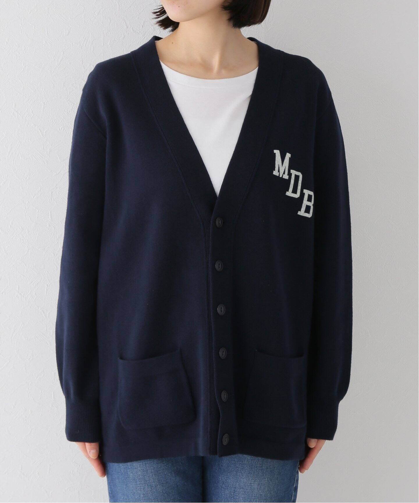 MADISONBLUE/マディソンブルー】BIG CARDIGAN COTTON（ニット  