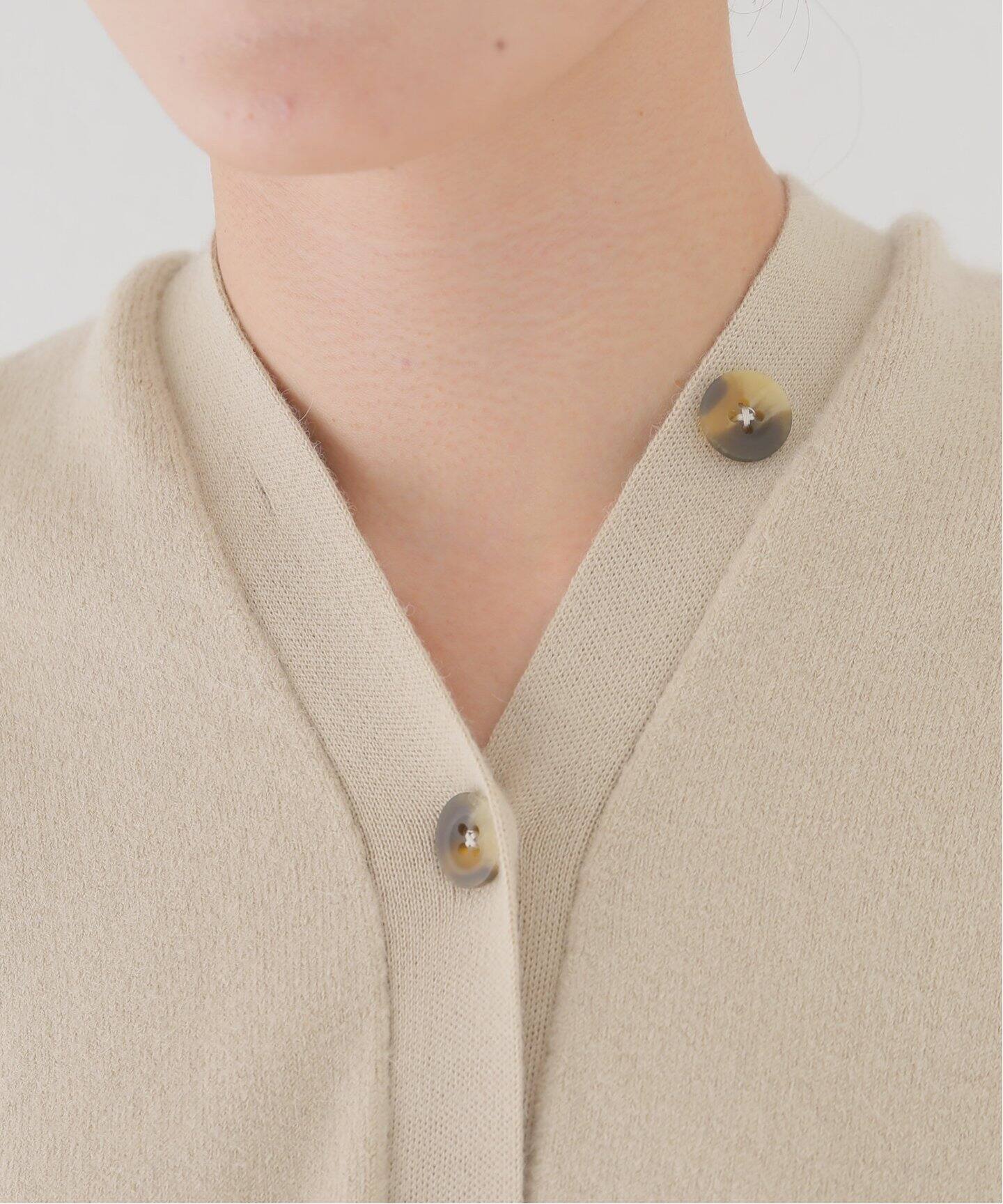 LAUREN MANOOGIAN/ローレン マヌージアン】 BUTTON CARDIGAN（ニット 