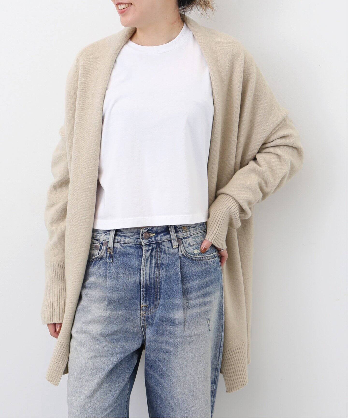 LAUREN MANOOGIAN/ローレン マヌージアン】 SLOUCH CARDIGAN  