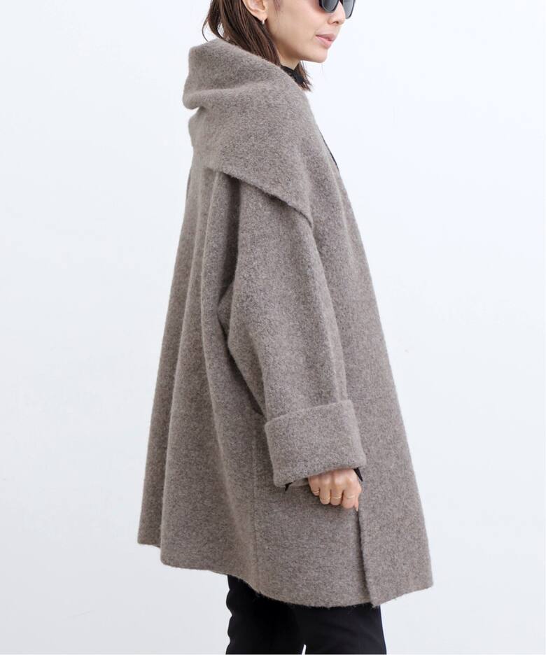 LAUREN MANOOGIAN/ローレン マヌージアン】 DOUBLE FACE COAT（ニット  