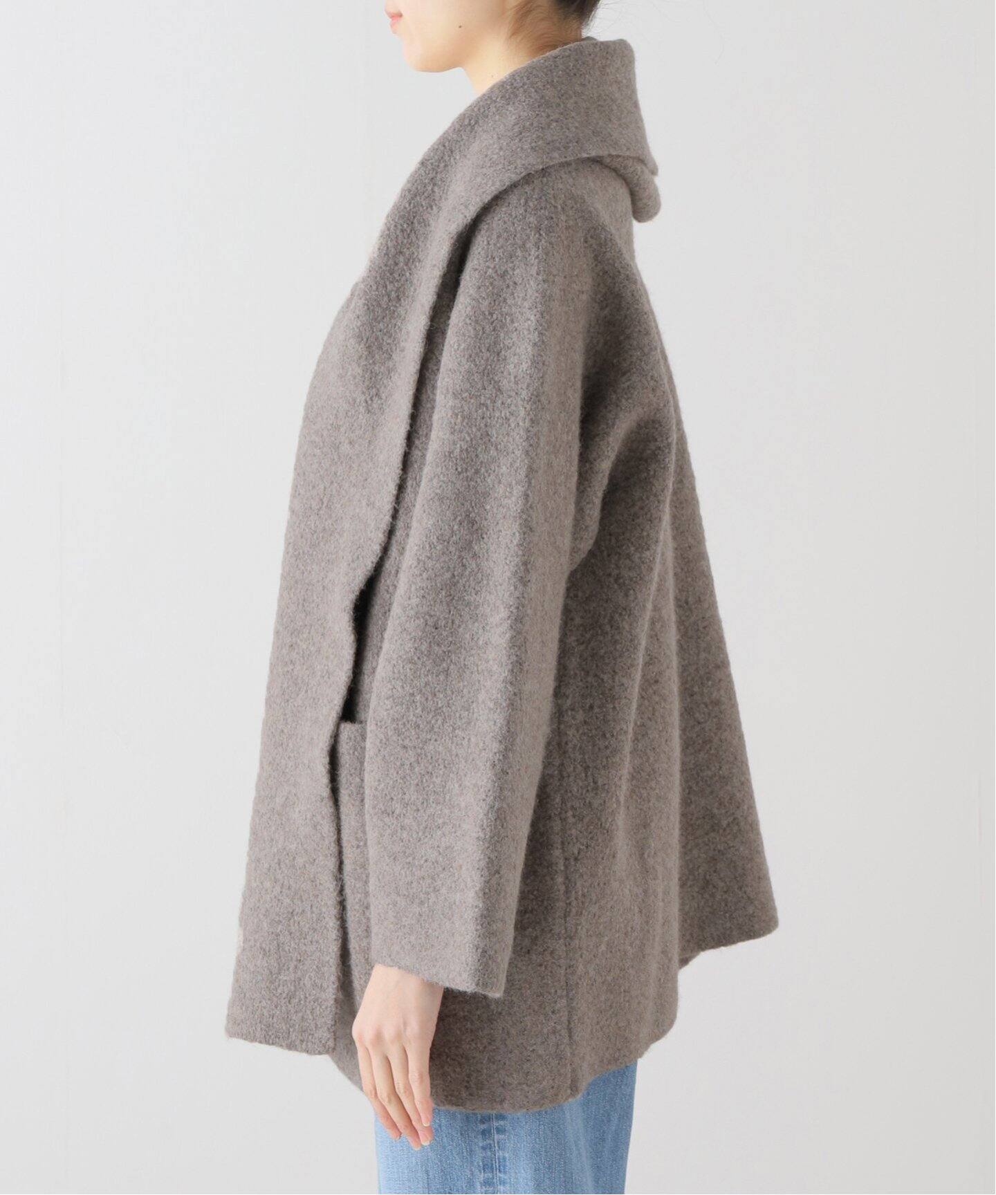 LAUREN MANOOGIAN/ローレン マヌージアン】 DOUBLE FACE COAT（ニット 
