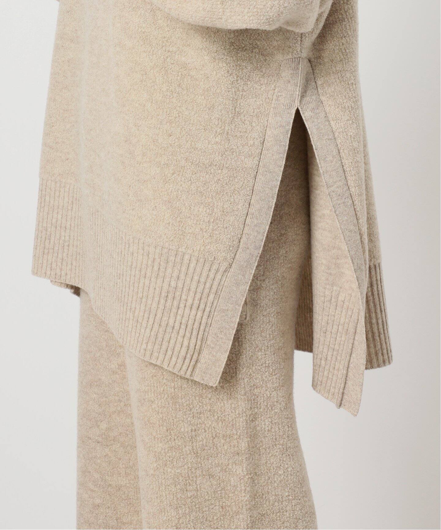 ADR/エーディーアール】 Wool pile Reversible Knit Pullover（ニット 