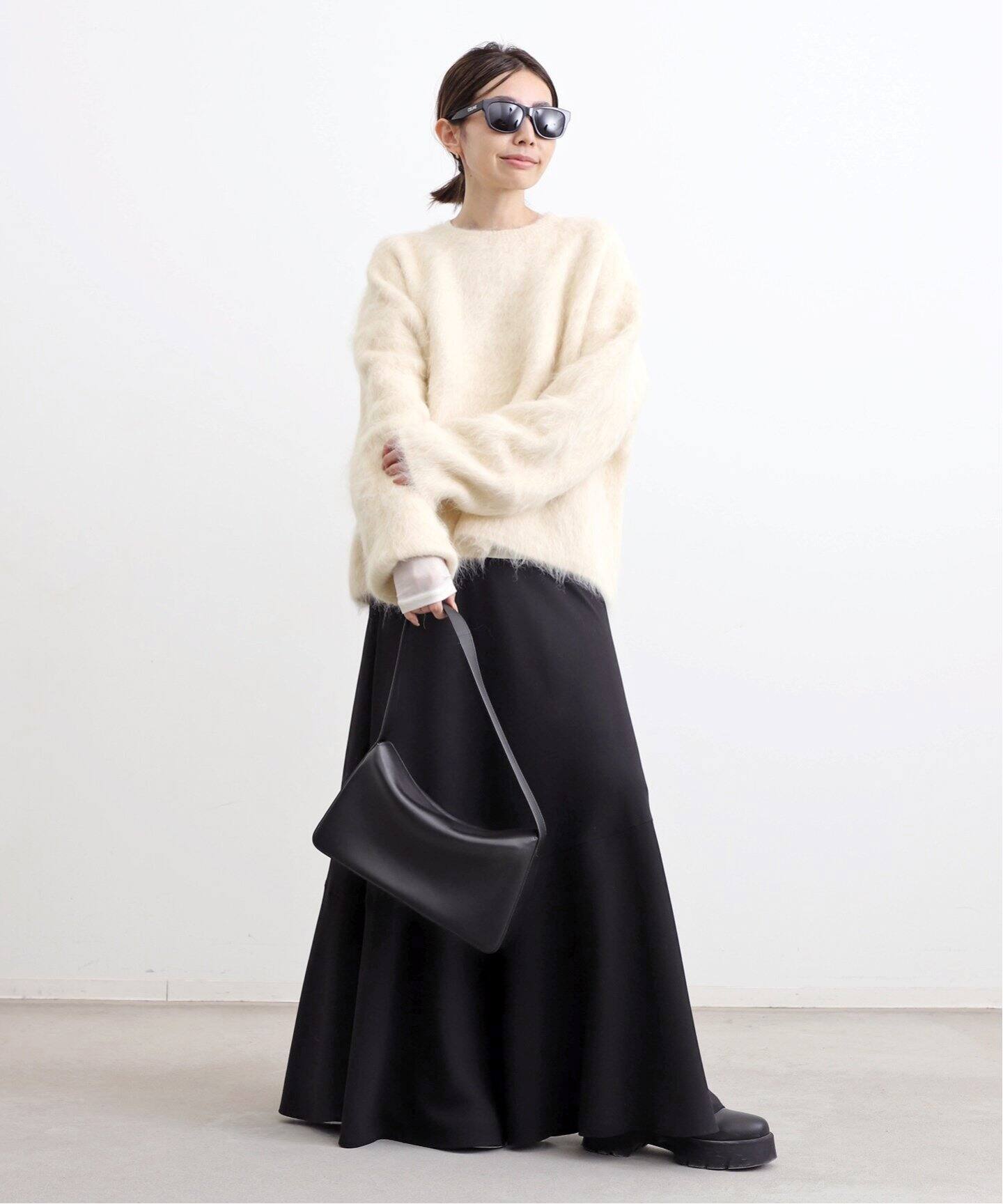 TOTEME/トーテム】ALPACA BOXY KNIT（ニット／セーター）｜L  